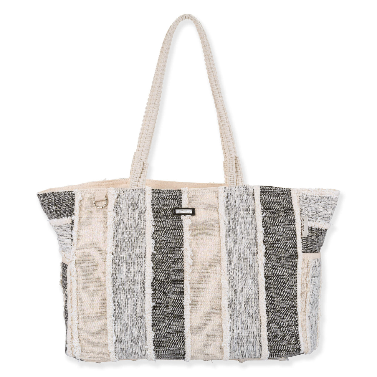 Denim Stripes | Shoulder Tote | Sun N Sand | SNS7320