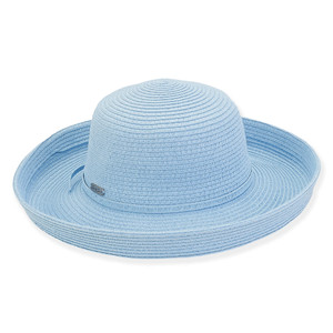 Small Brim Sun Hat with Straw Band - Sun 'N' Sand Hat