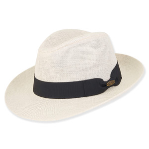 Sand n Sun Men’s Woven Straw Cowboy River Fishing Hat 🤠 Happy Hippy Fedora  