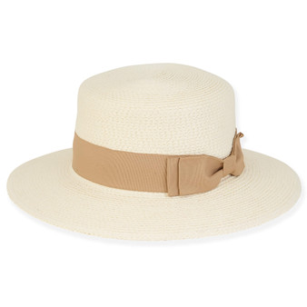 Ivory Paper Straw Safari Hat