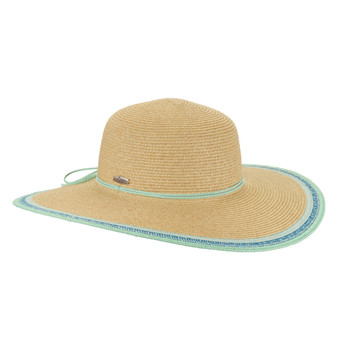 Caribbean Joe Paper Braid Floppy Hat