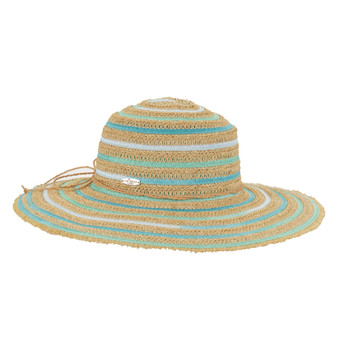 Caribbean Joe Paper Braid Floppy Hat