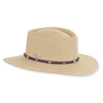 Womens Gambler Hat | Adjustable | UPF 50+ | Sun N Sand | HH3457 A