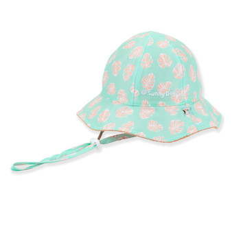 Kids Infant Girls Bucket Hat | Reversible | UPF 50+ | Sunny Dayz | HK554 | Outside