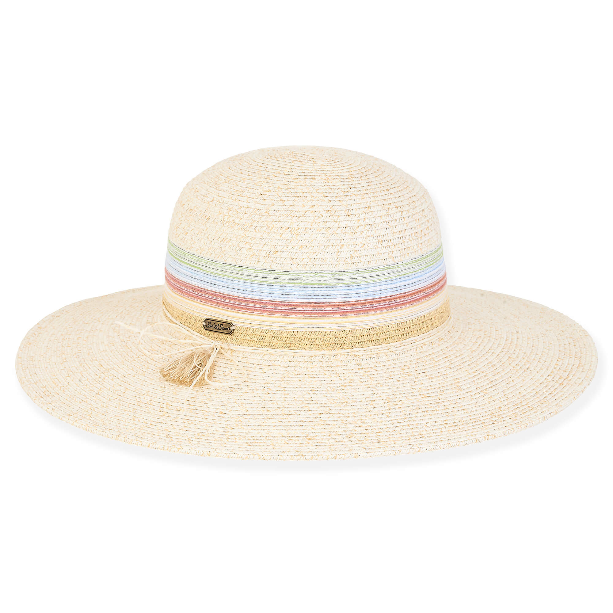 Ivory Paper Braid Hat