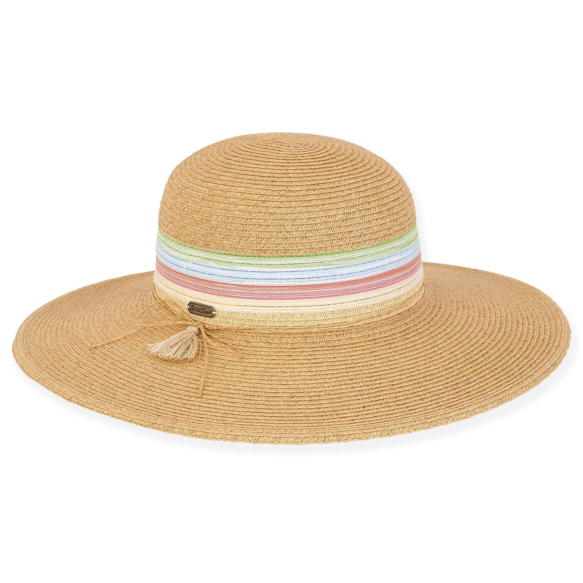 Tan Paper Braid Hat
