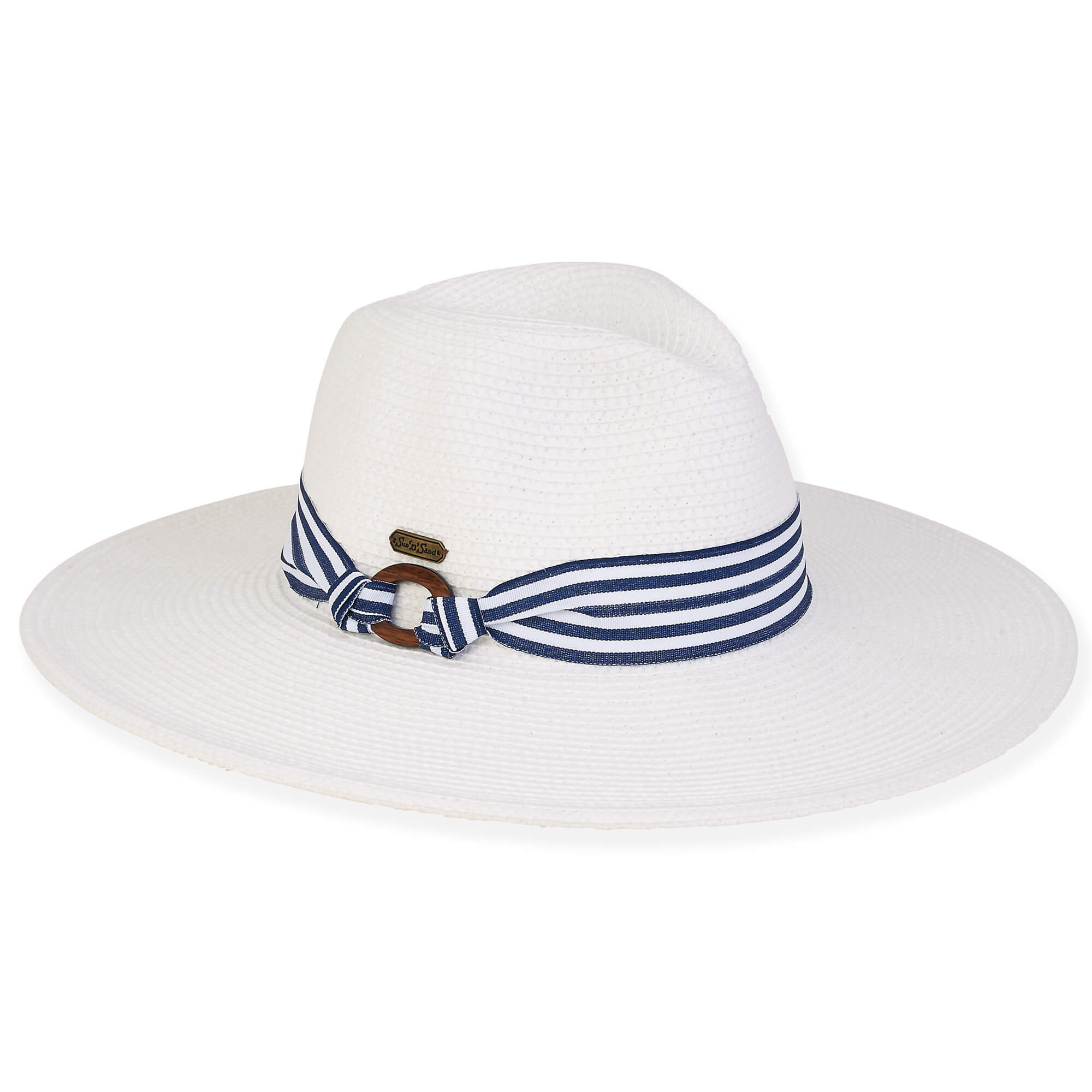 White Paper Braid Safari Hat