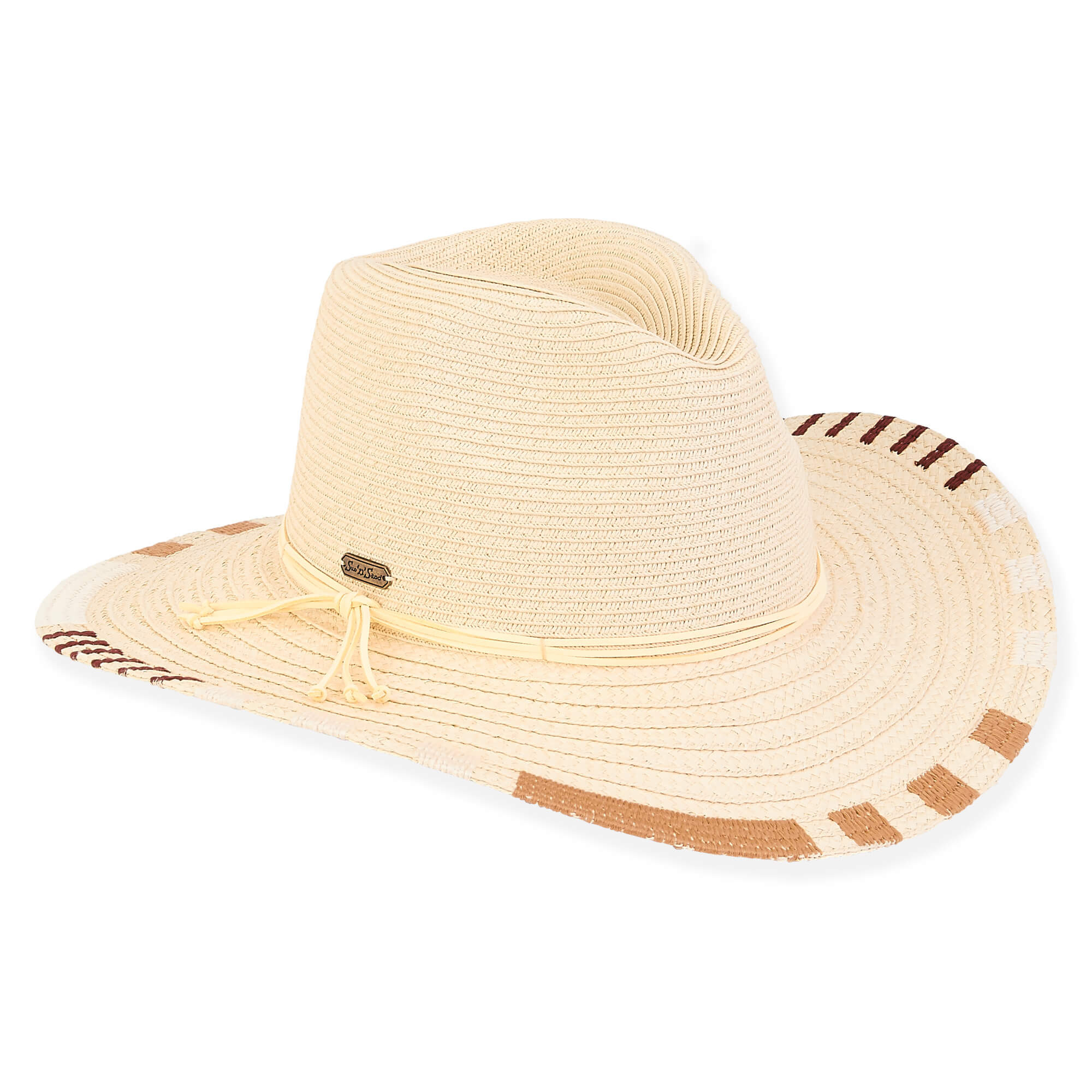 Natural Paper Straw Safari Hat