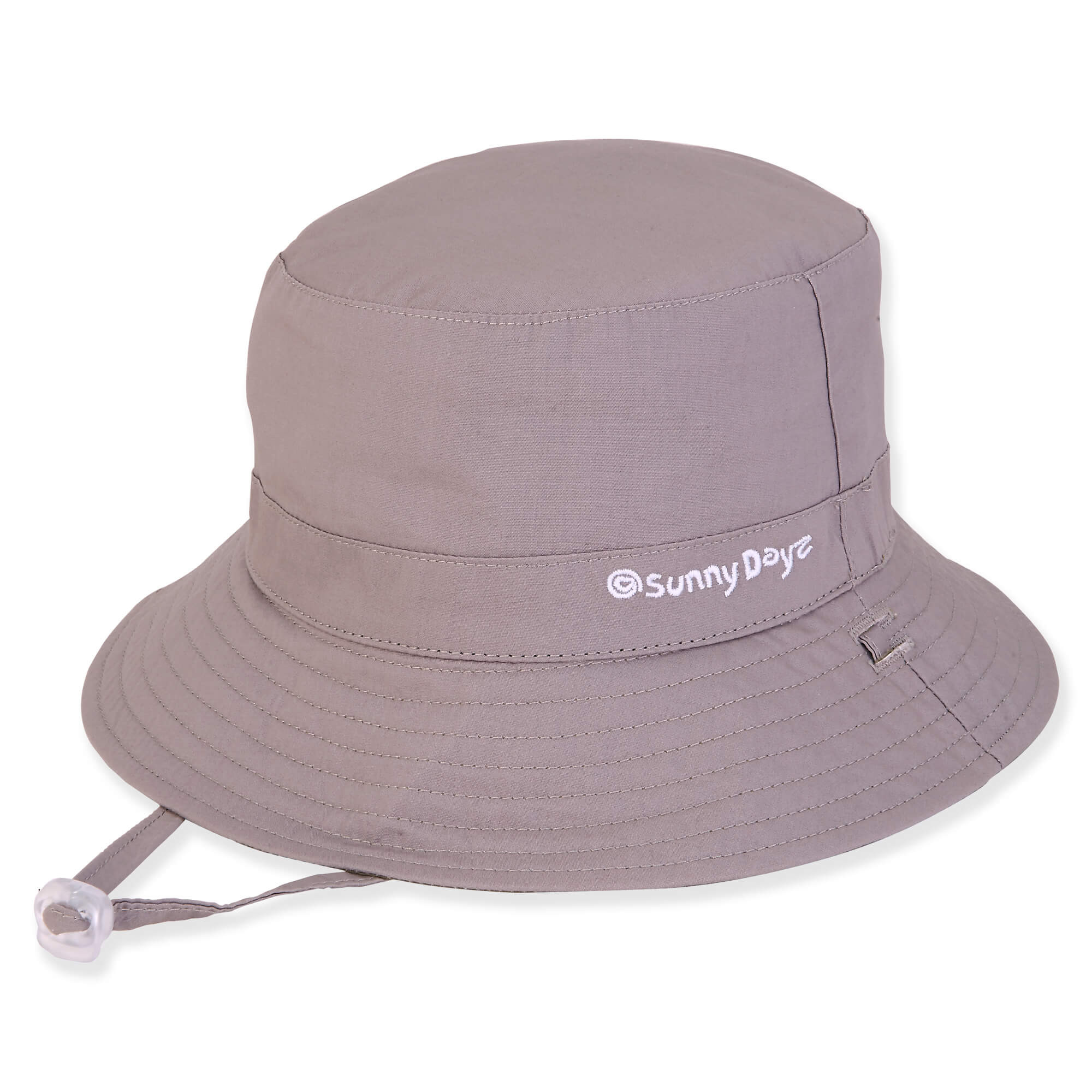 Grey Poly Bucket Hat