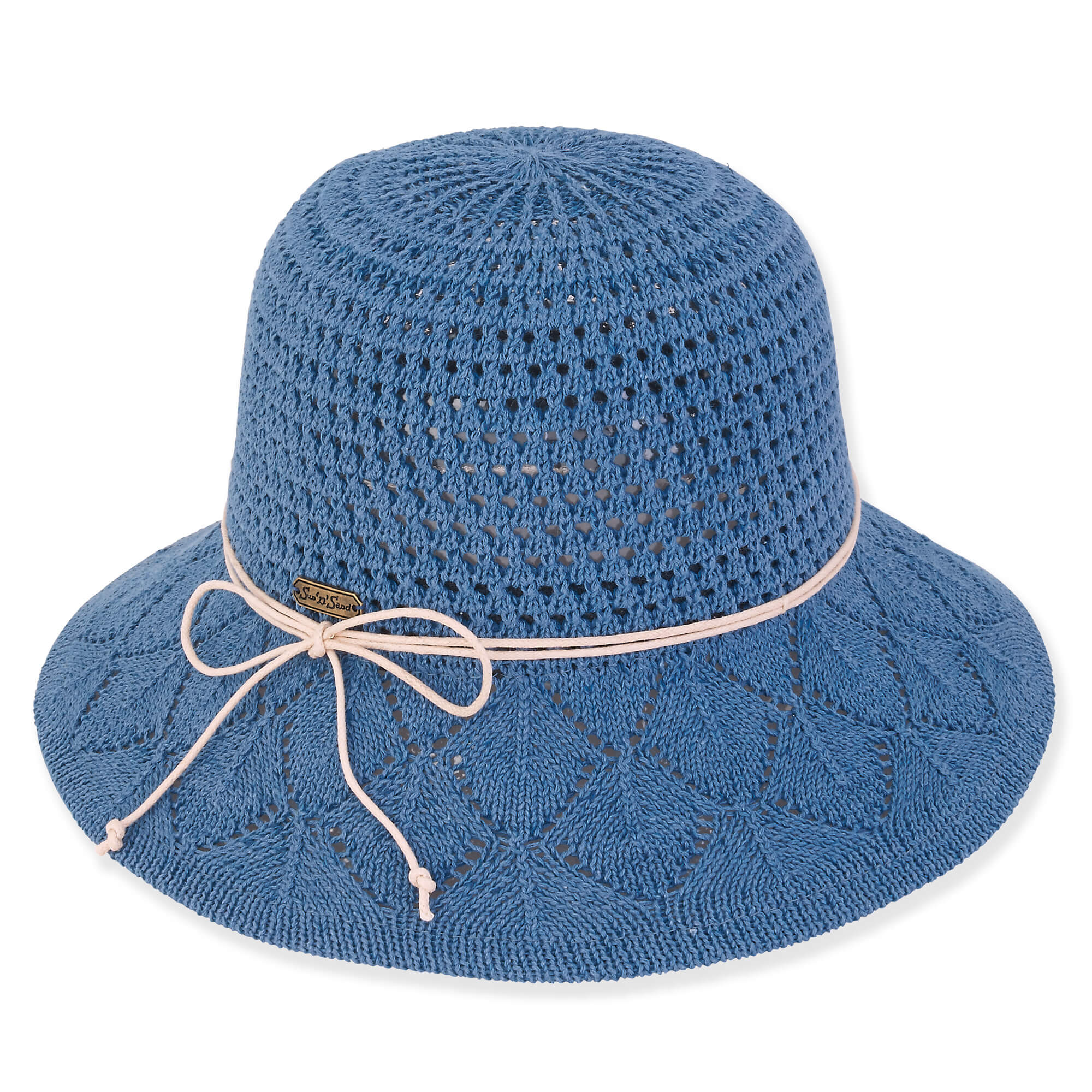 Denim Poly Braid Bucket Hat