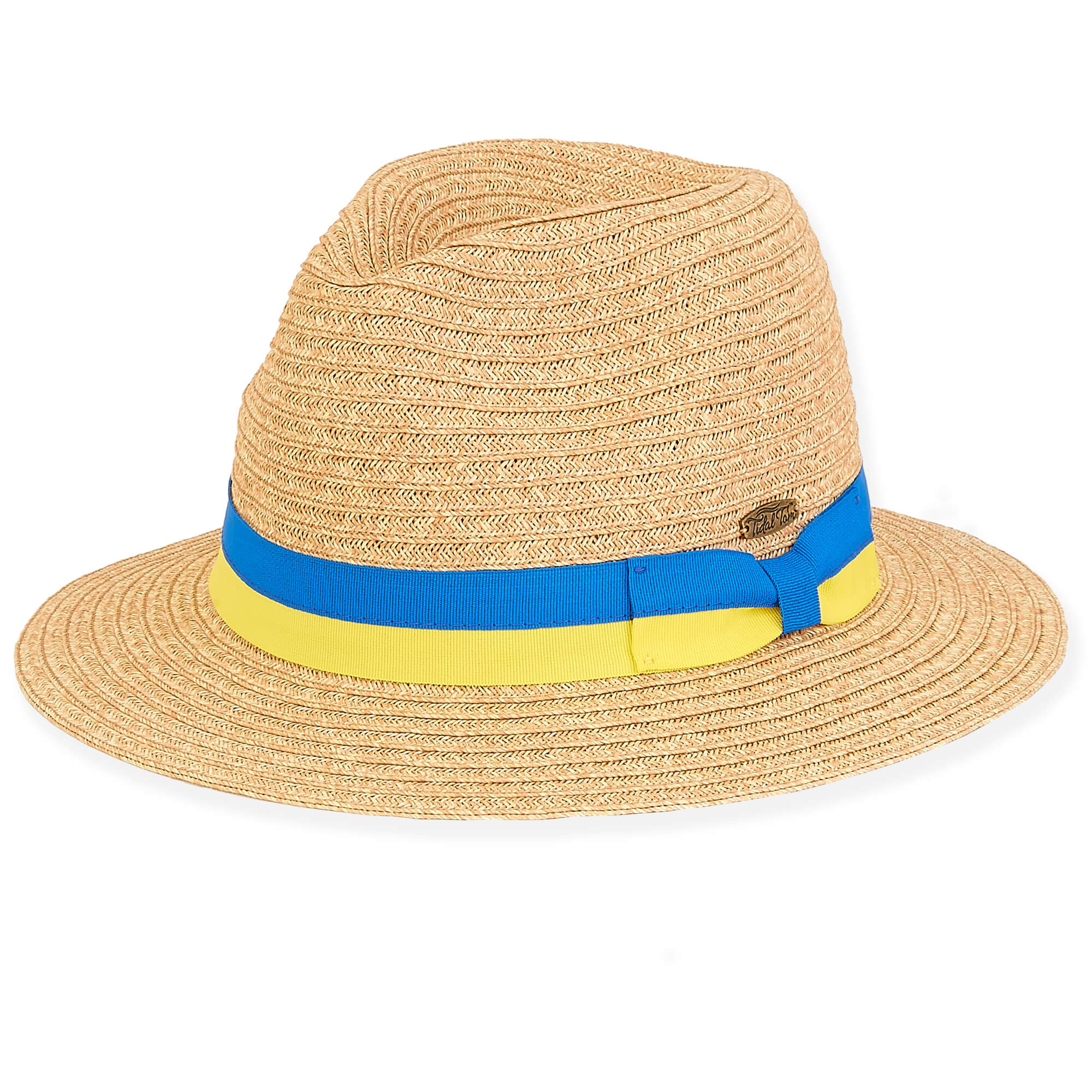 Paper Straw Fedora Hat