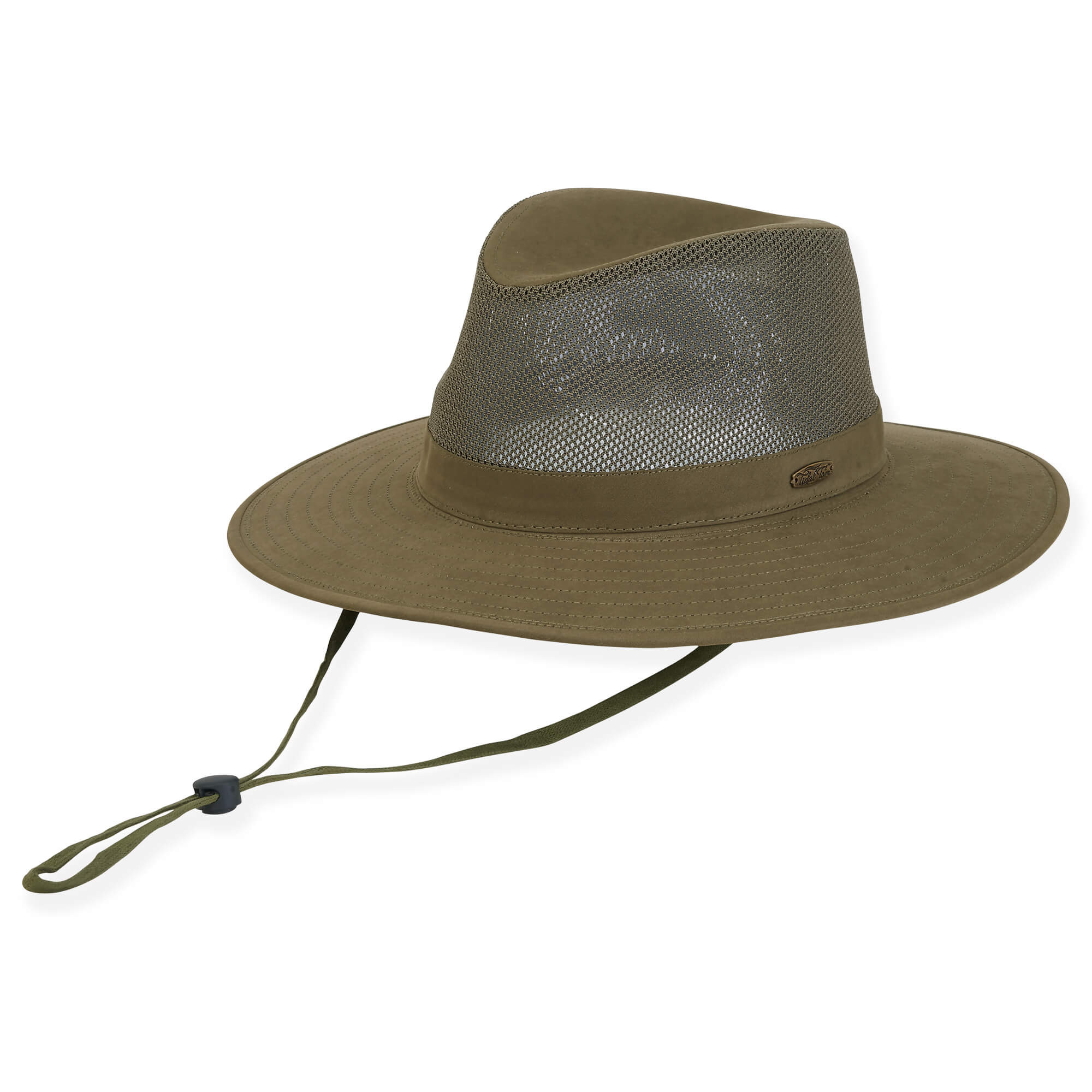 Green Cotton Safari Hat 
