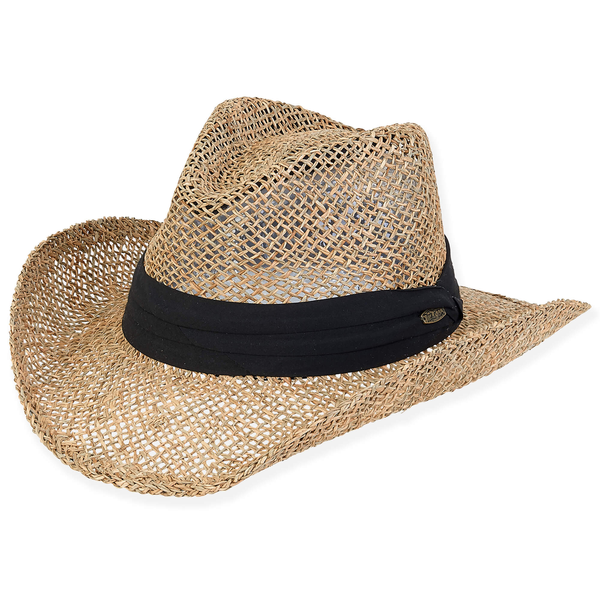Black Sea Grass Western Hat