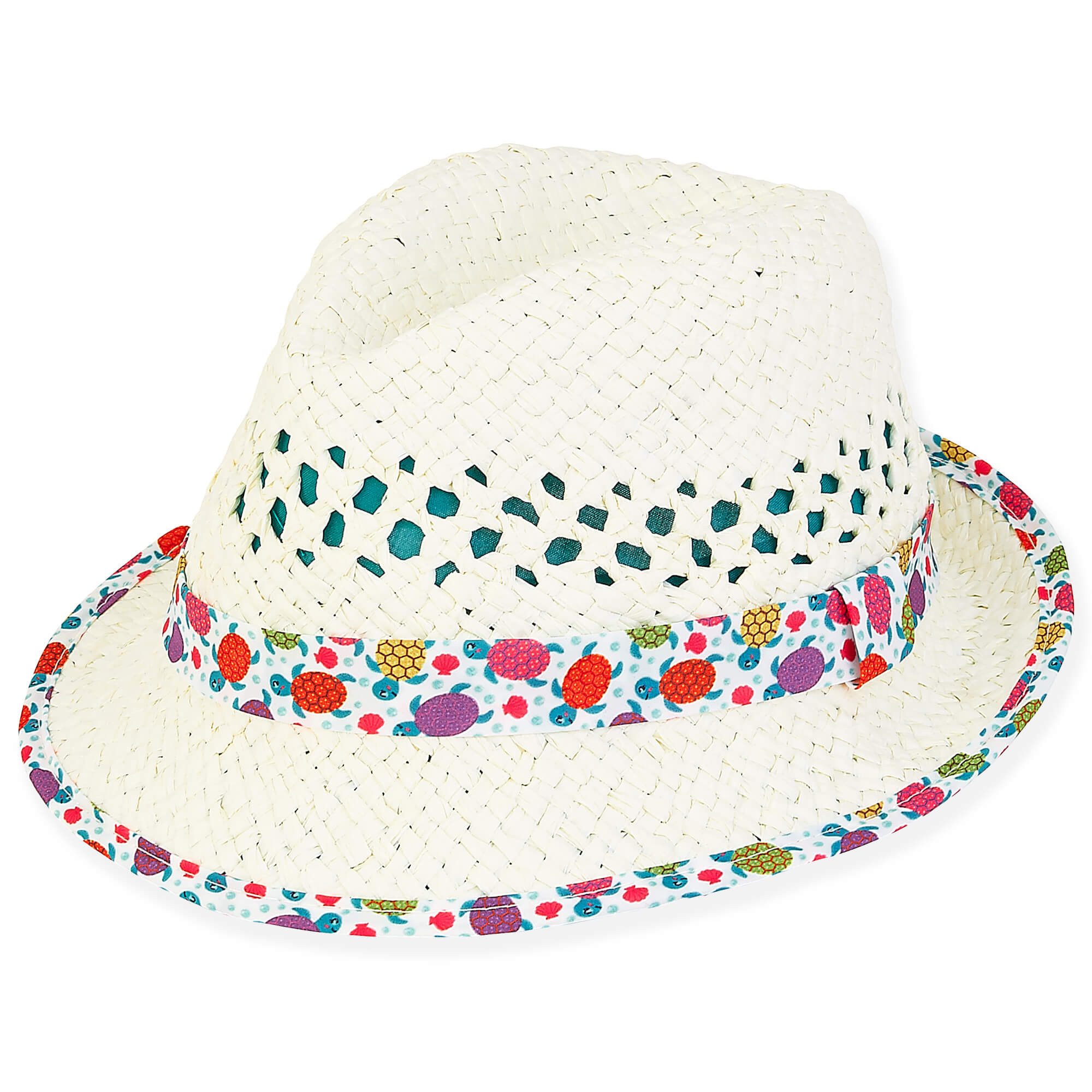 Paper Straw Fedora Hat