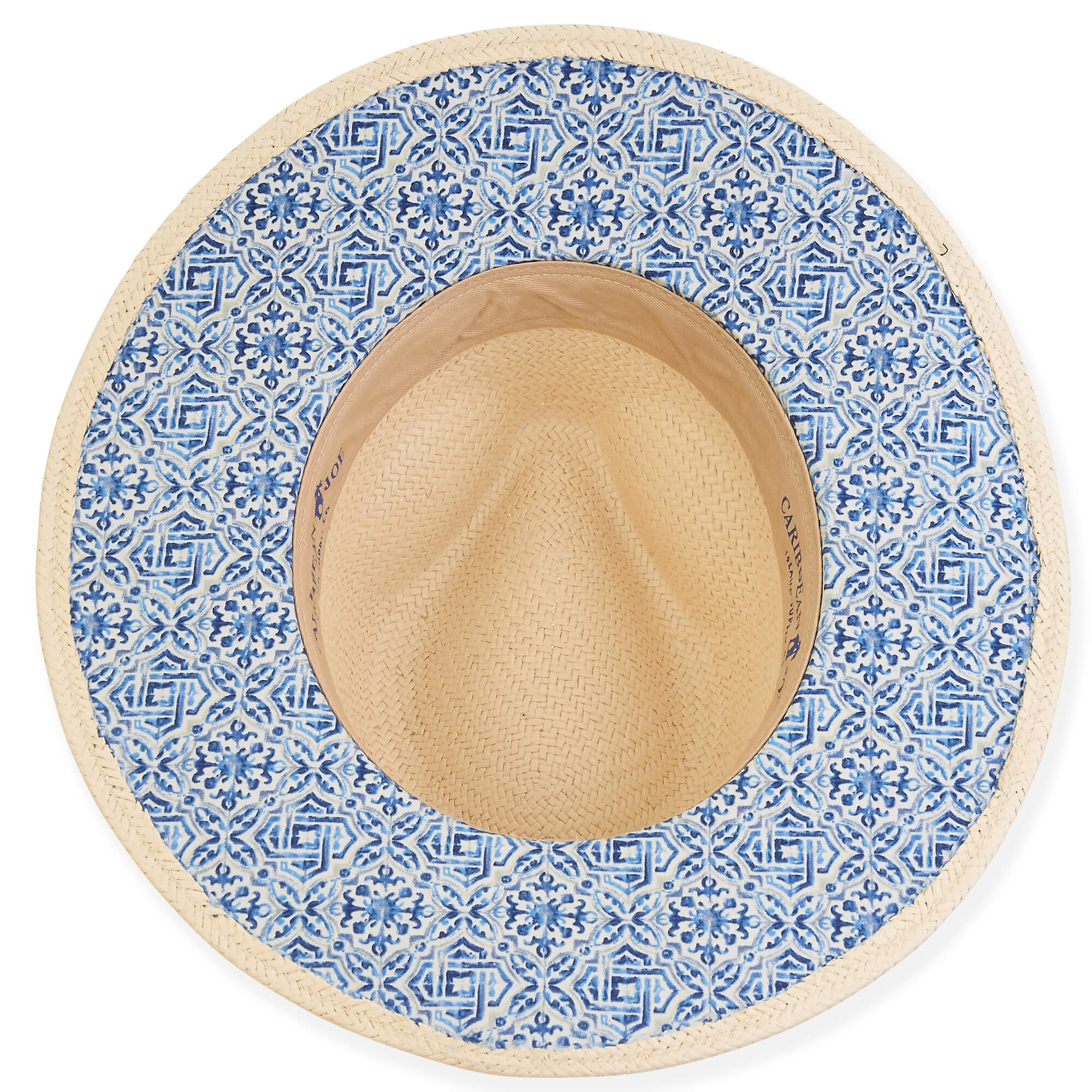 Natural Paper Safari Hat Underbrim