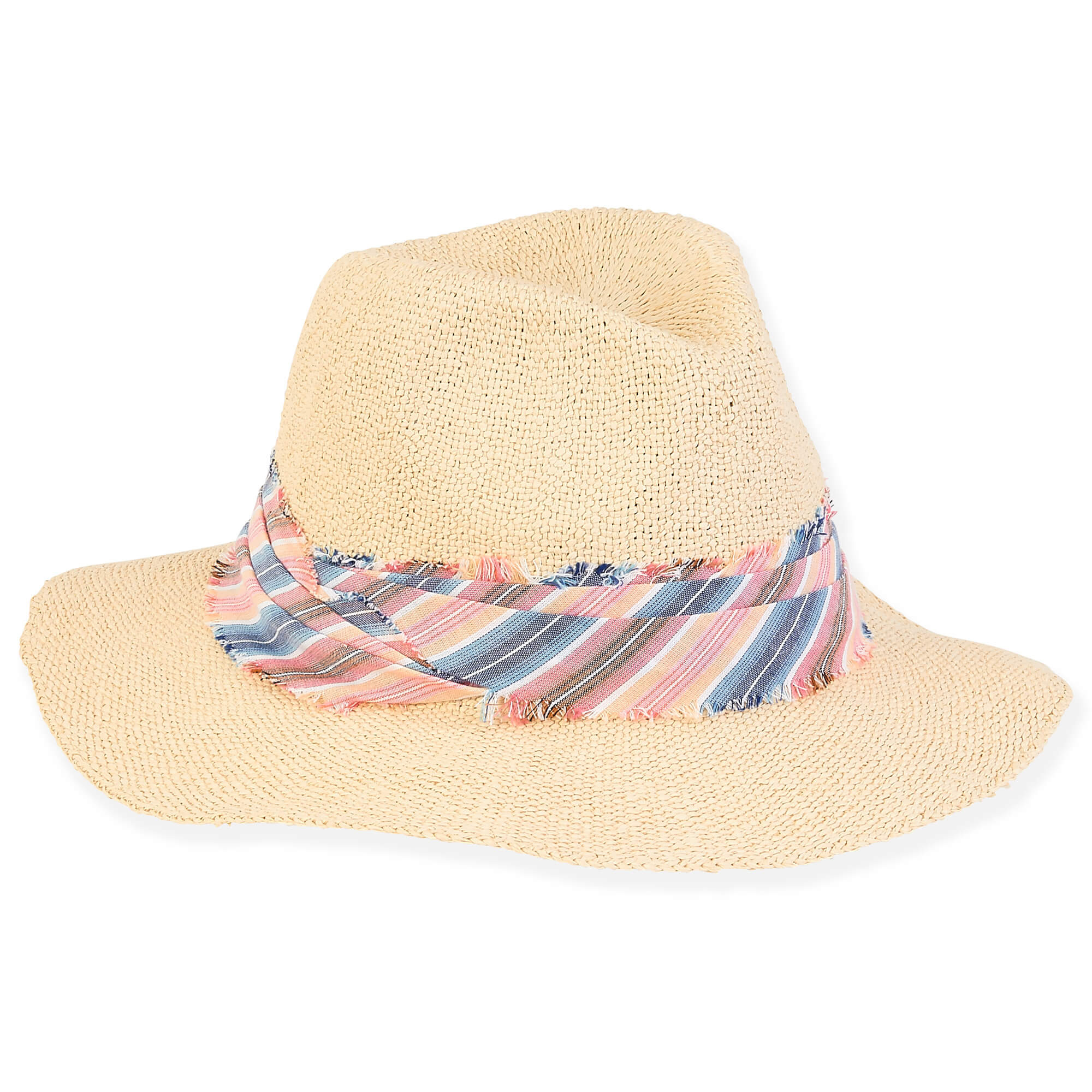  Young Girls Paper Straw Fedora Hat