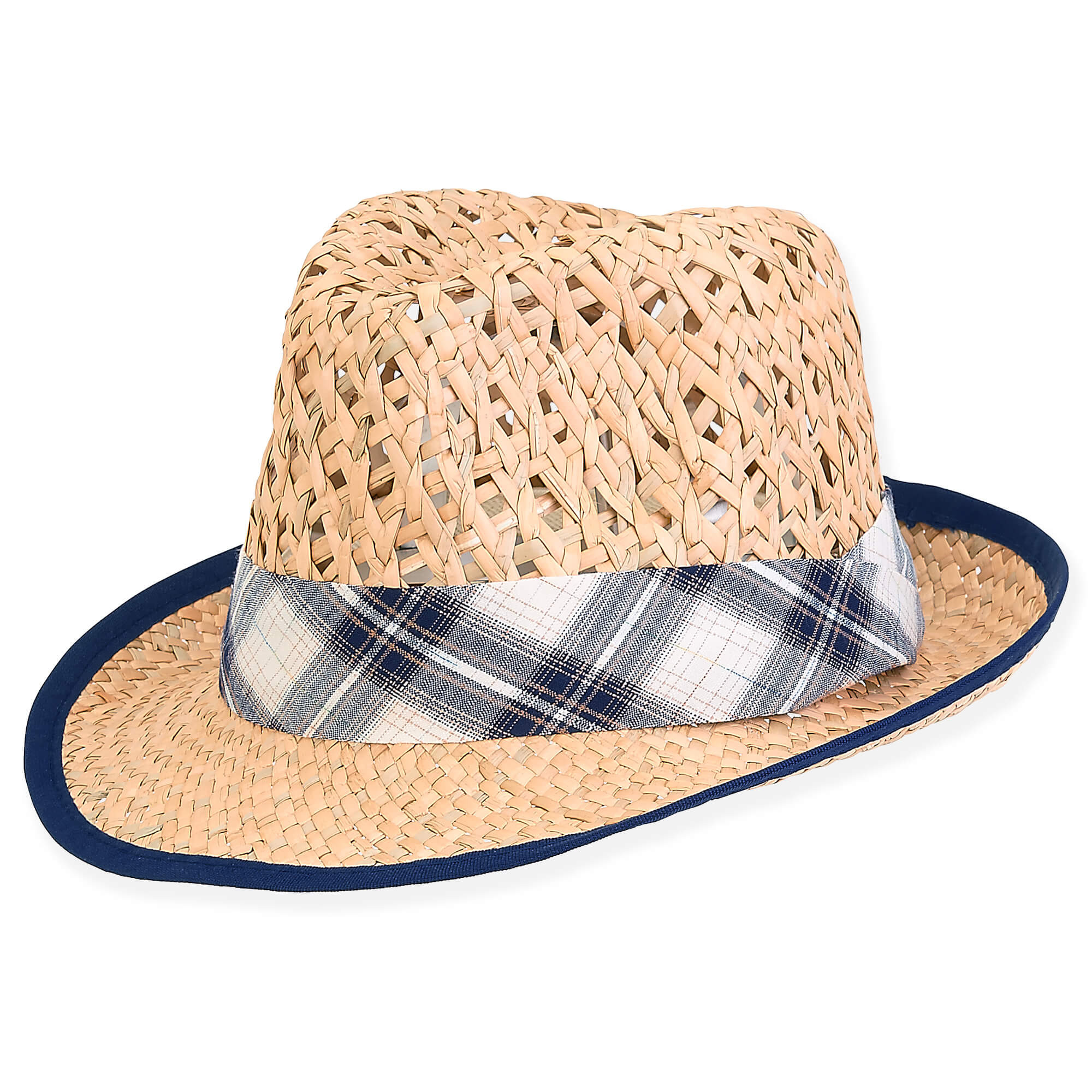 Matt Straw Fedora Hat