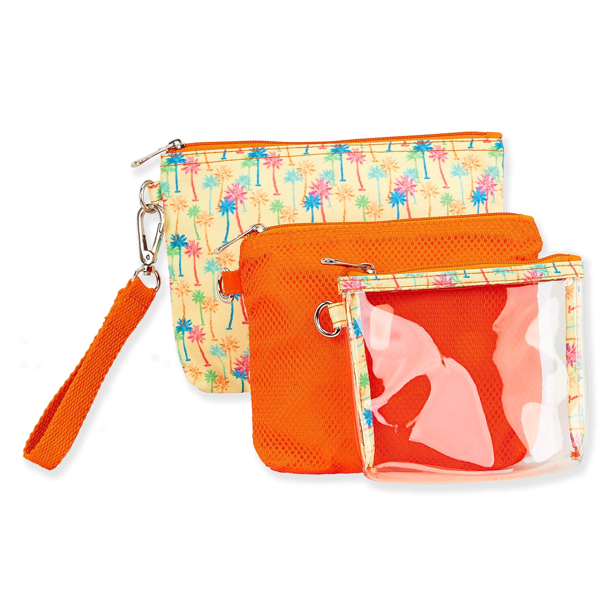 Island Icons | Artistic Totes 3 Pc Wristlet | Side View