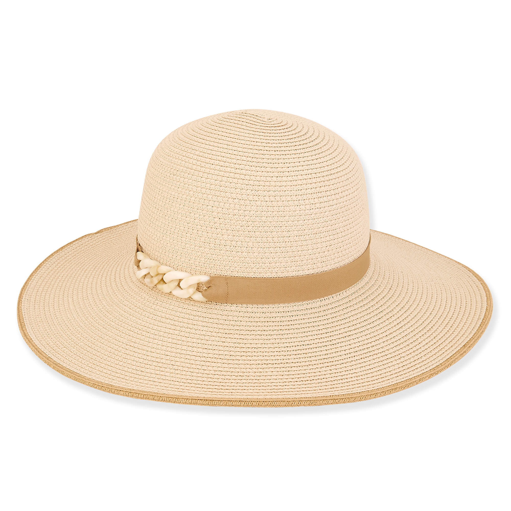 Natural | Paper Braid Floppy Hat