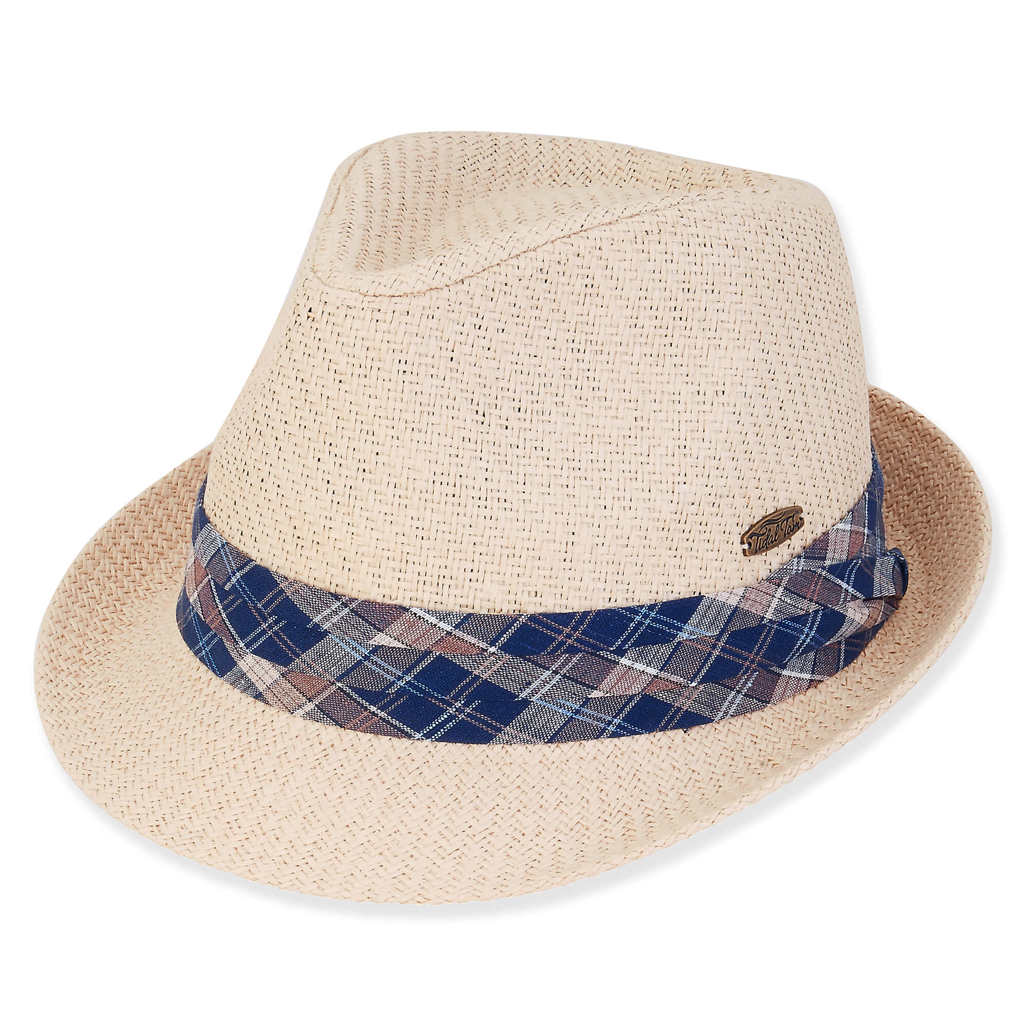 Paper Straw Fedora Hat