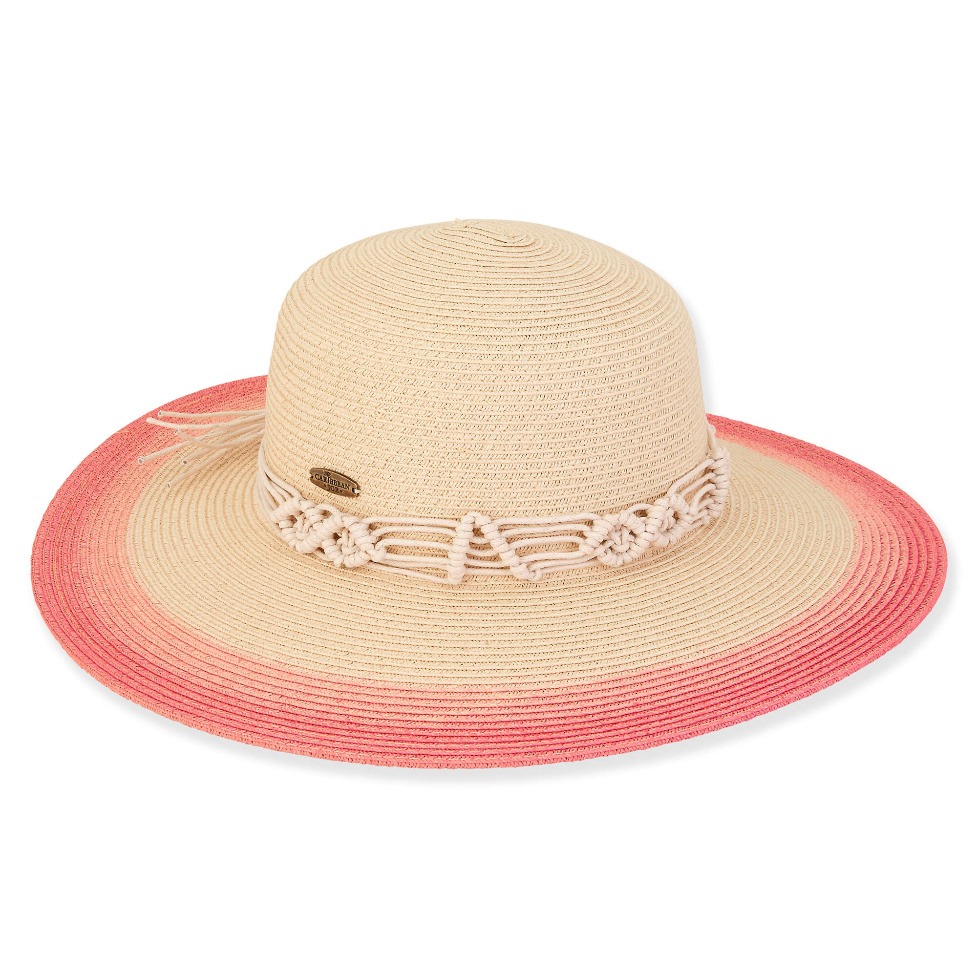 Caribbean Joe | Poly Braid Floppy Hat