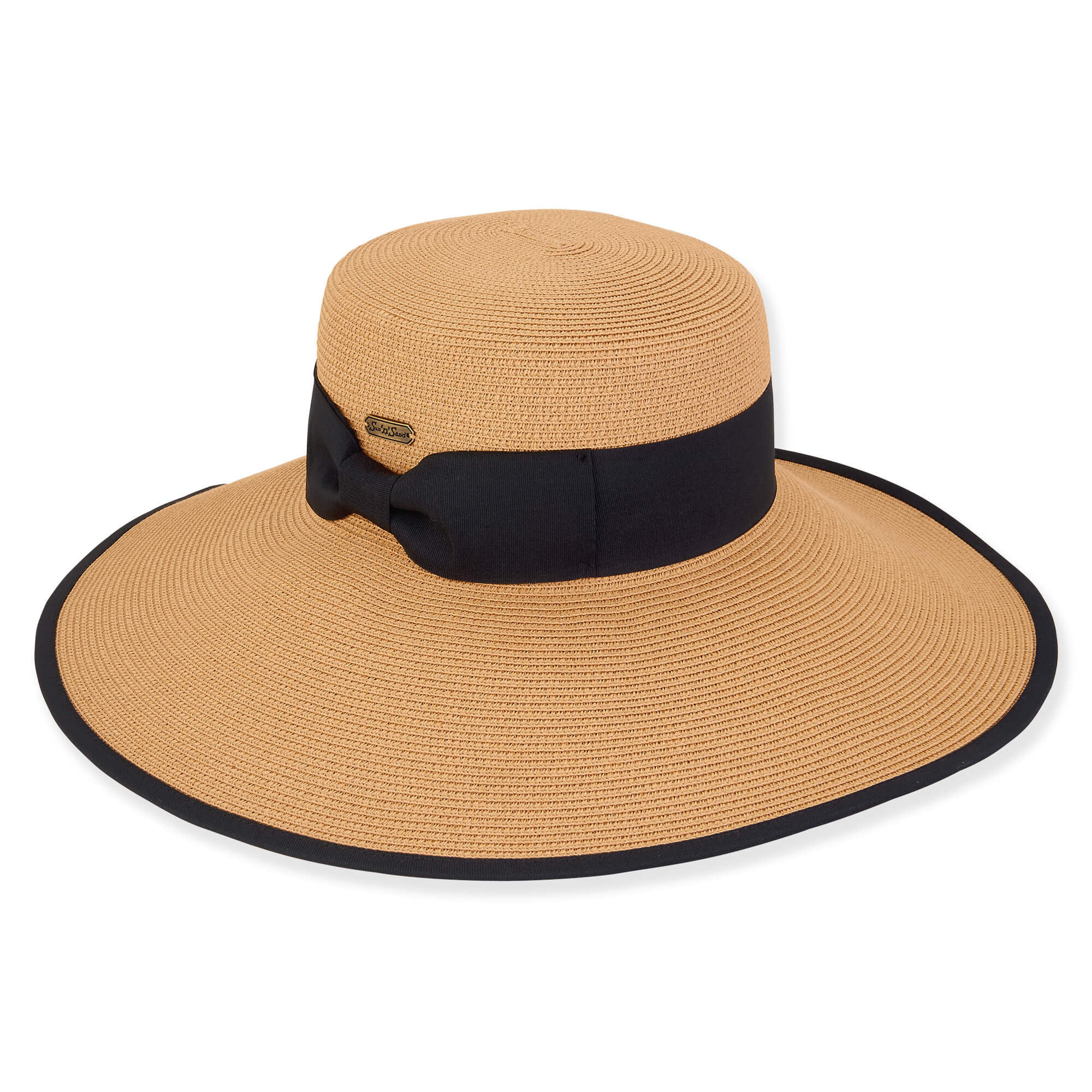 Tan Paper Braid Hat