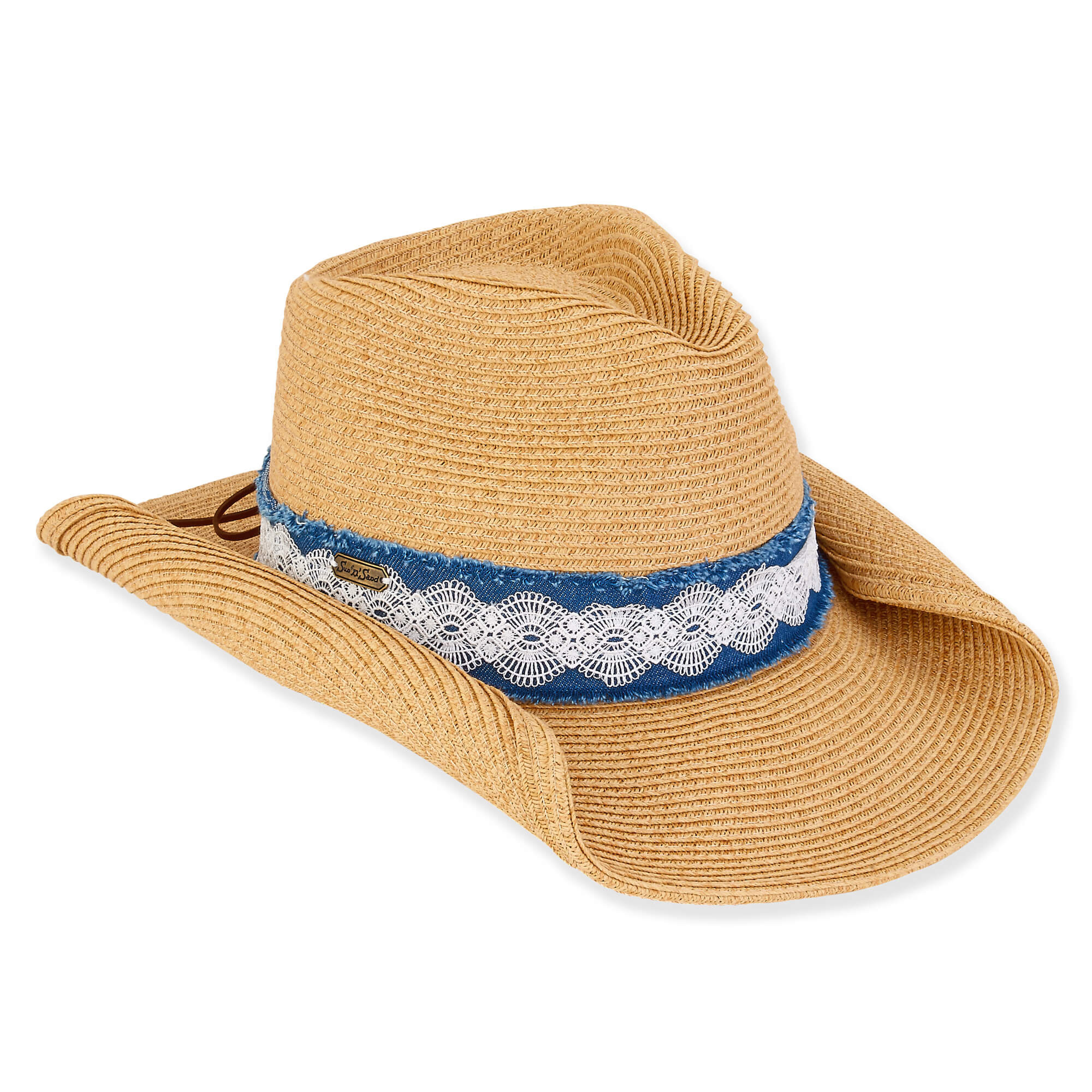 Paper Straw Western Hat