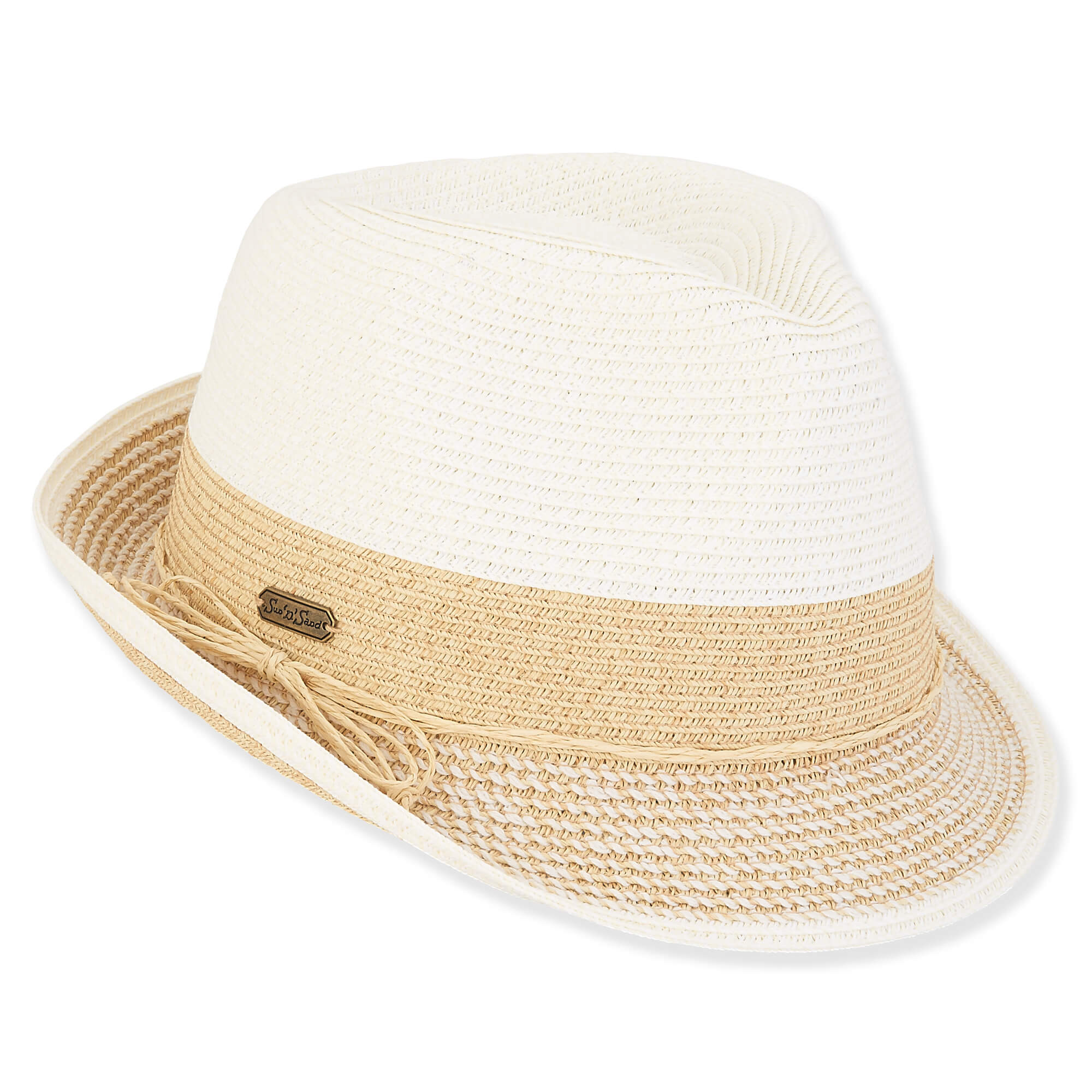 Paper Straw Fedora Hat