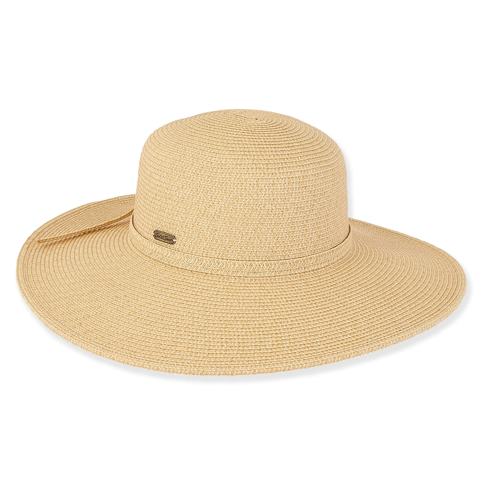 Paper Braid Classic Hat | Tan