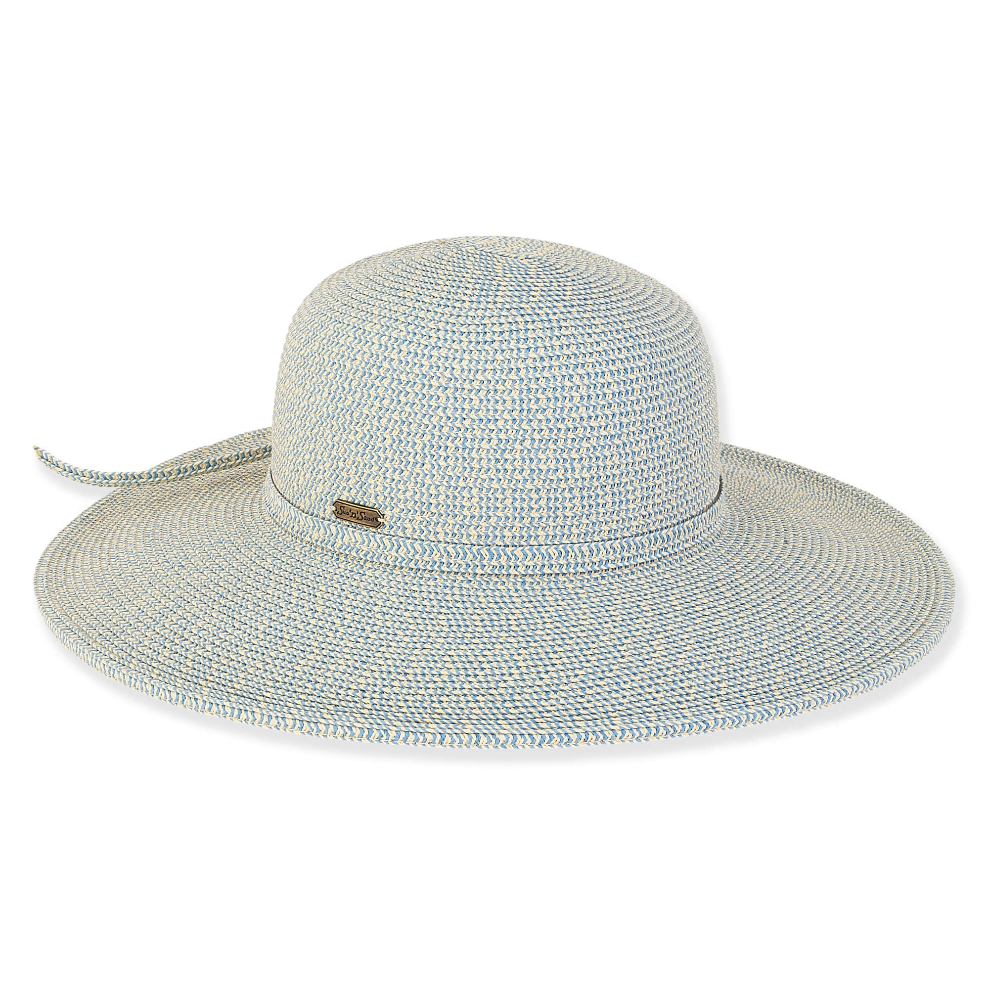 Paper Braid Classic Hat | Denim