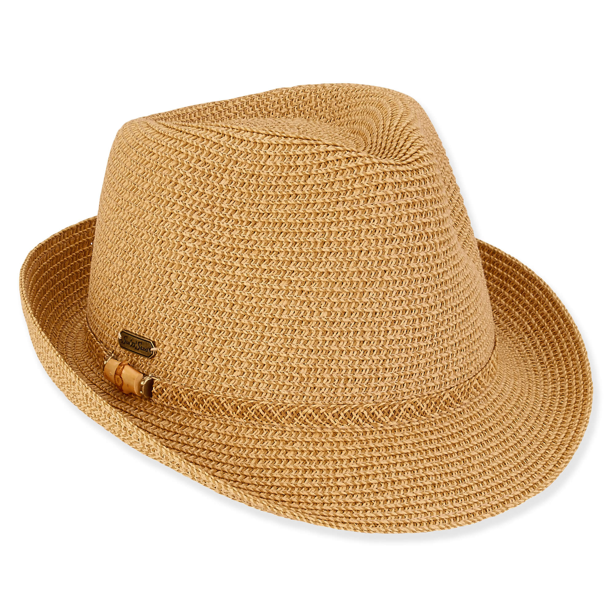 Paper Braid Fedora Hat 