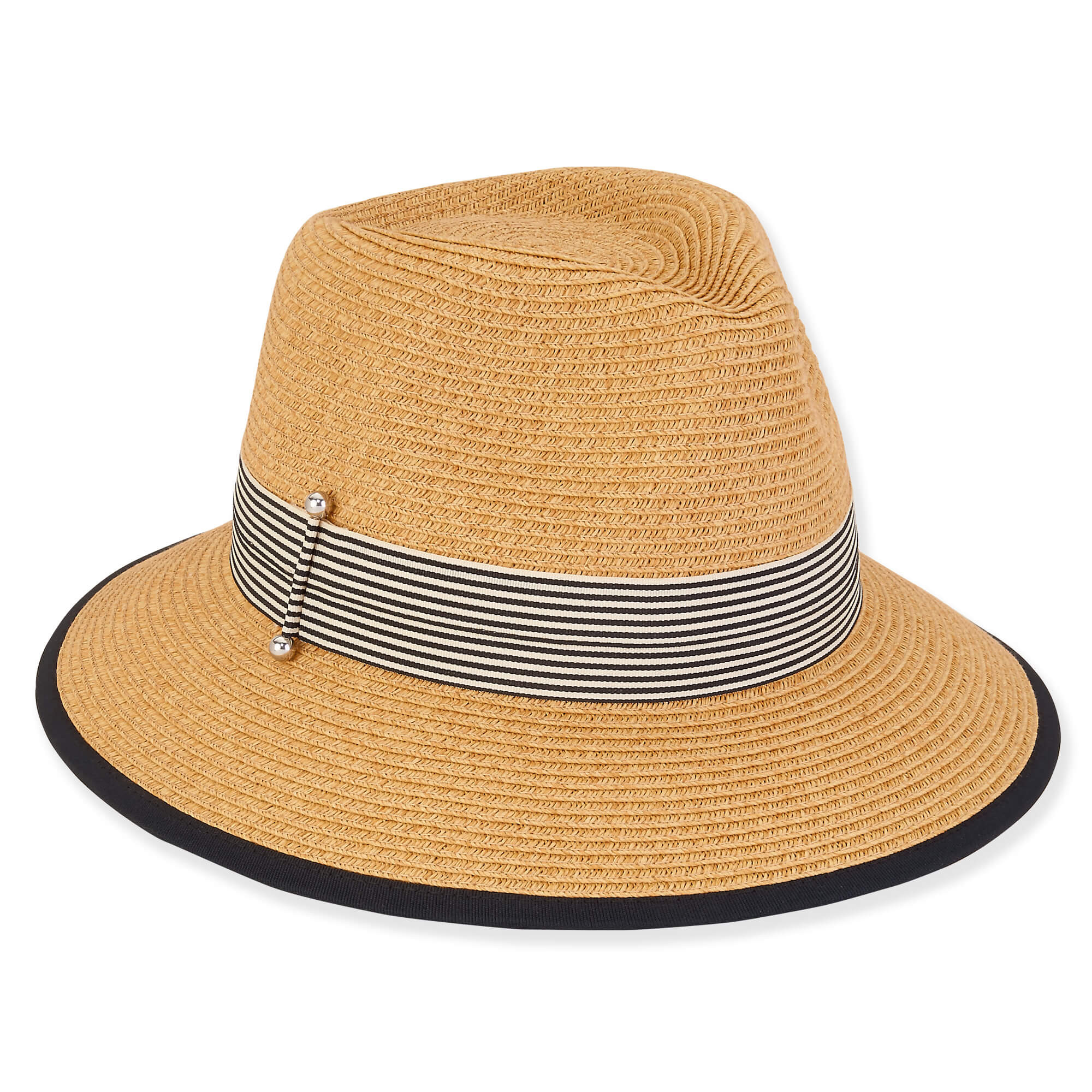 Tan Paper Braid Safari Hat