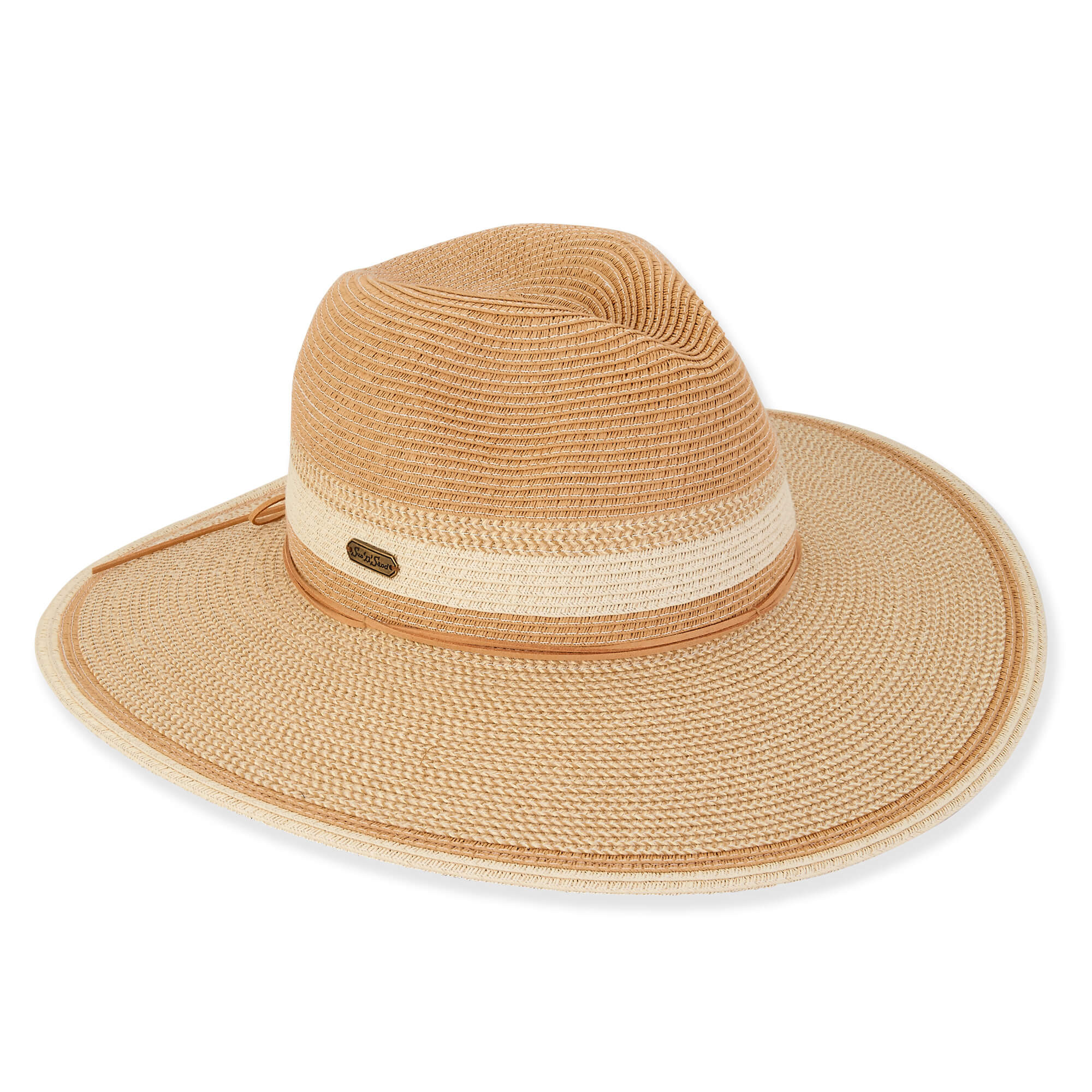 Natural  - Paper Braid Safari Hat 