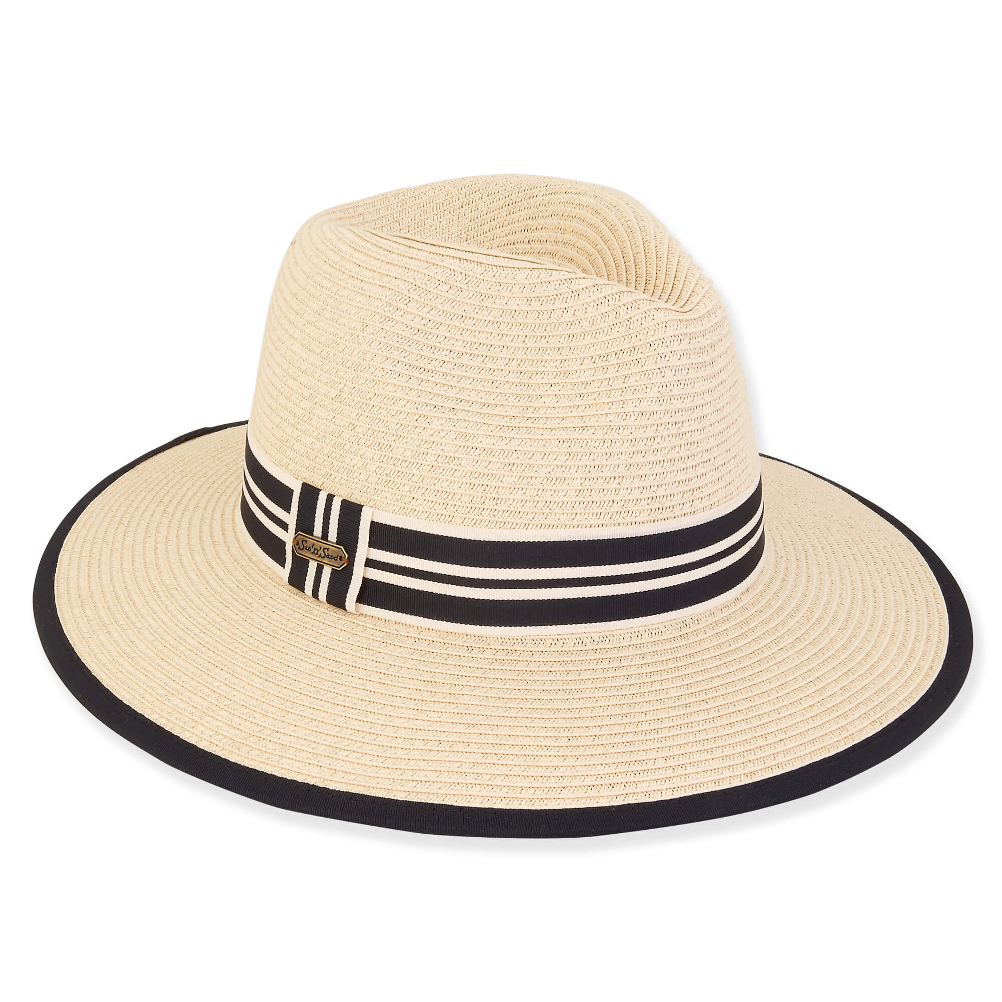 Natural - Paper Braid Safari Hat 