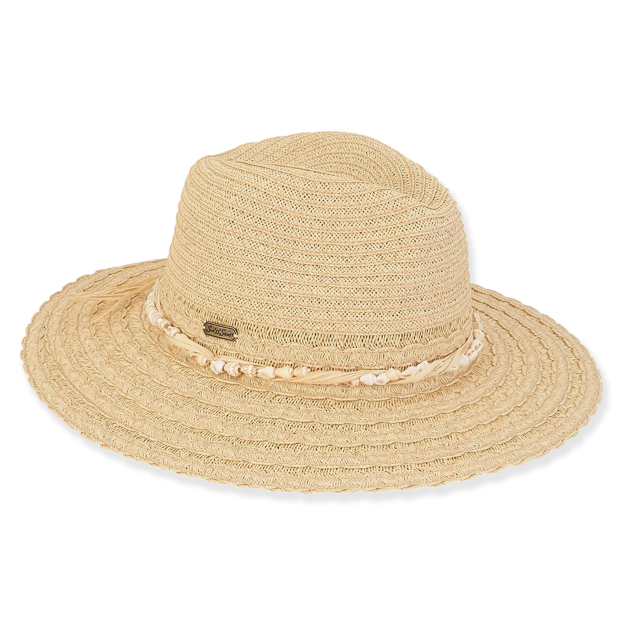 Natural - Paper Braid Safari Hat