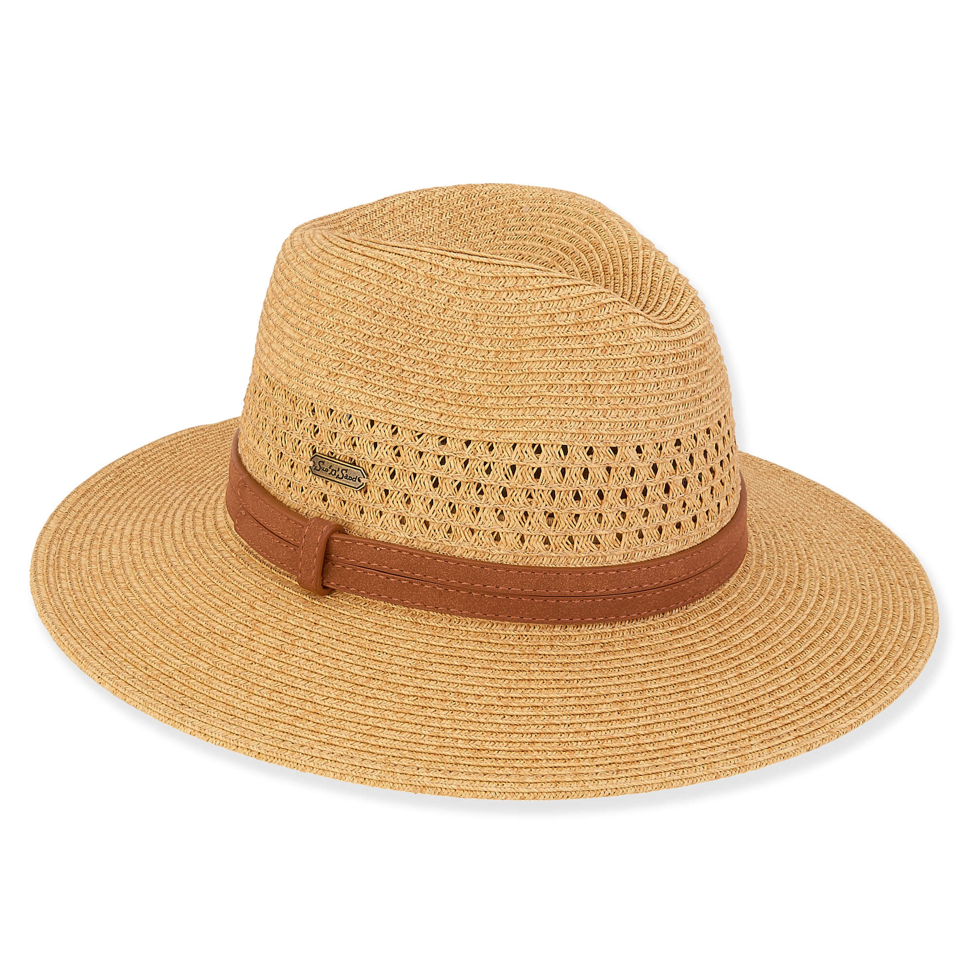 Natural - Paper Braid Safari Hat