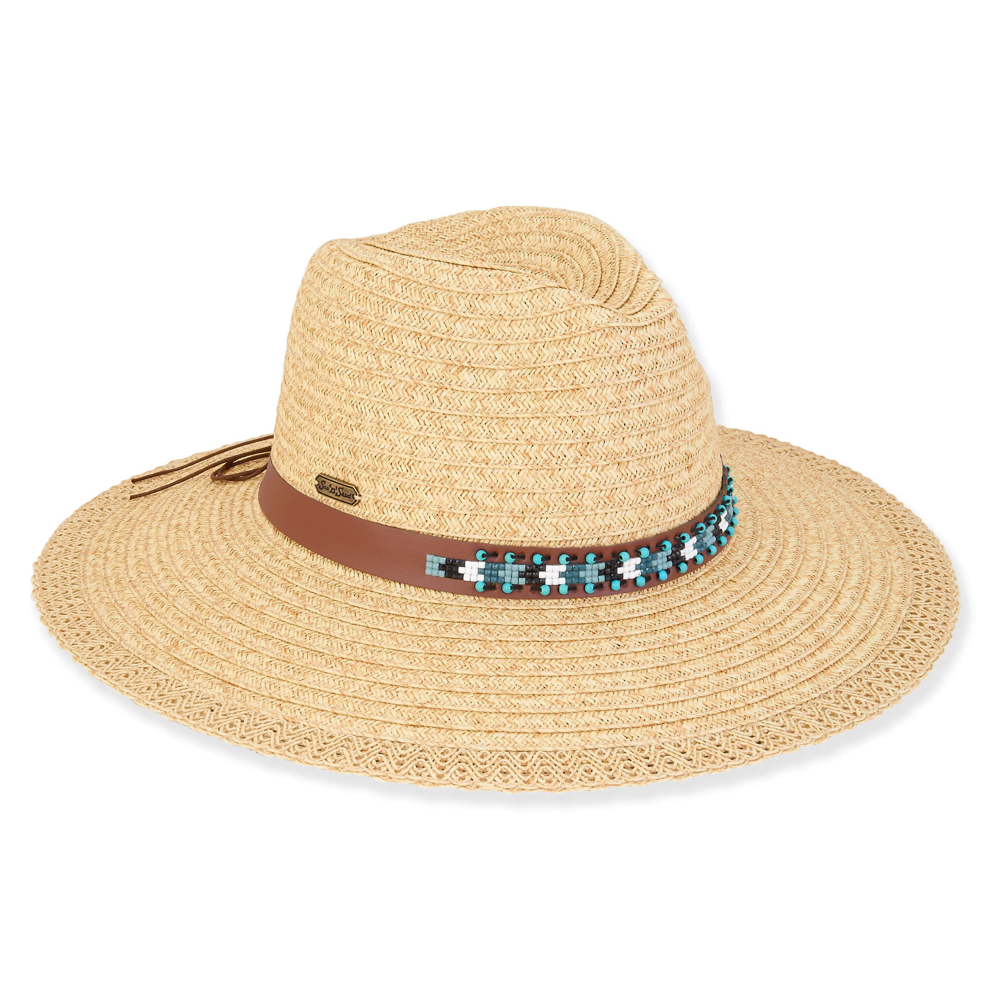 Natural - Paper Braid Safari Hat