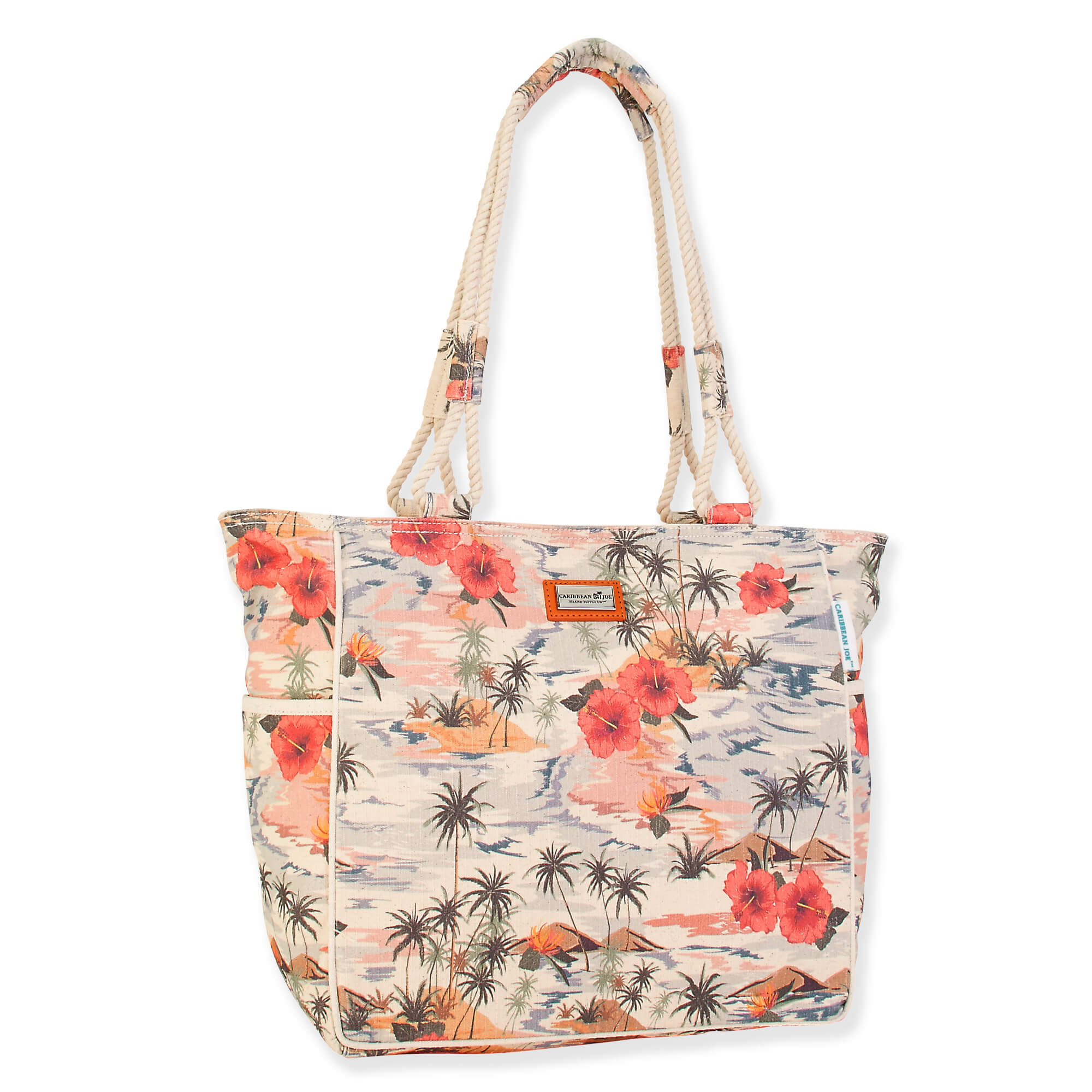 Side - Caribbean Joe Shoulder Tote