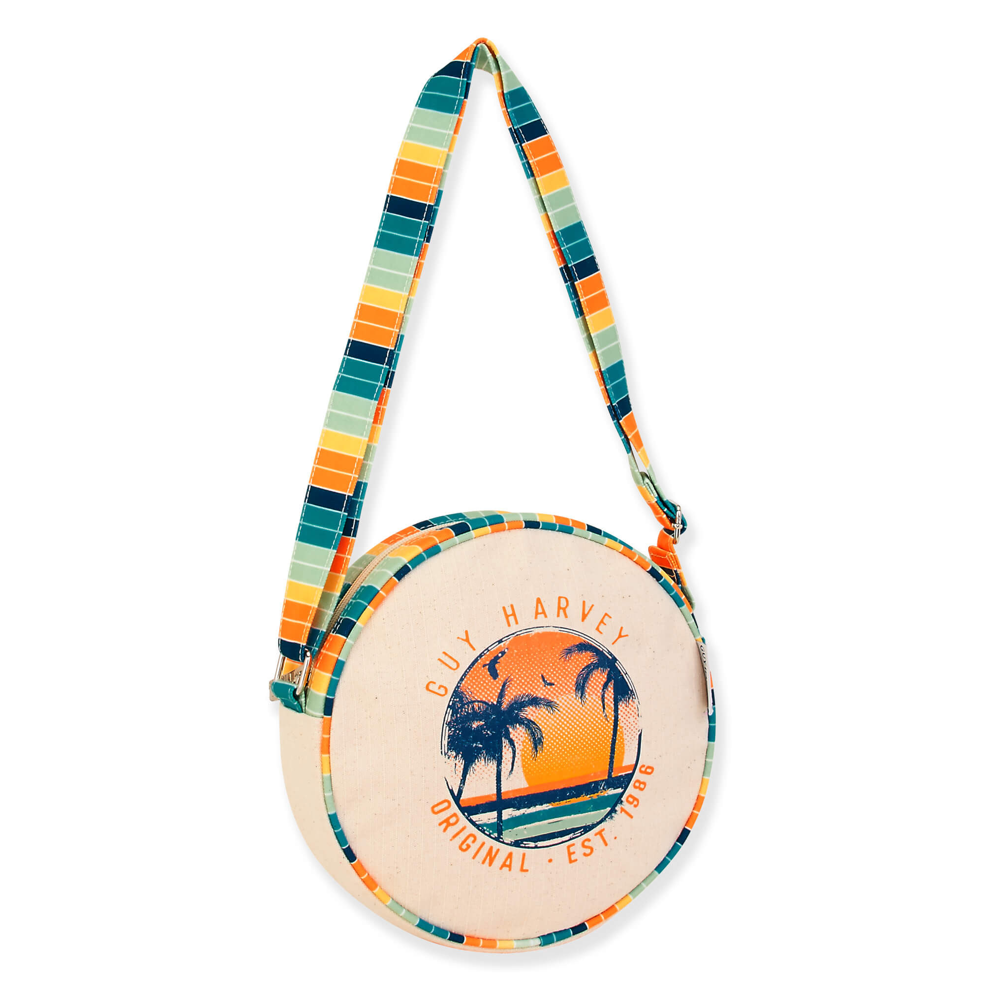 Side - Guy Harvey Round Crossbody