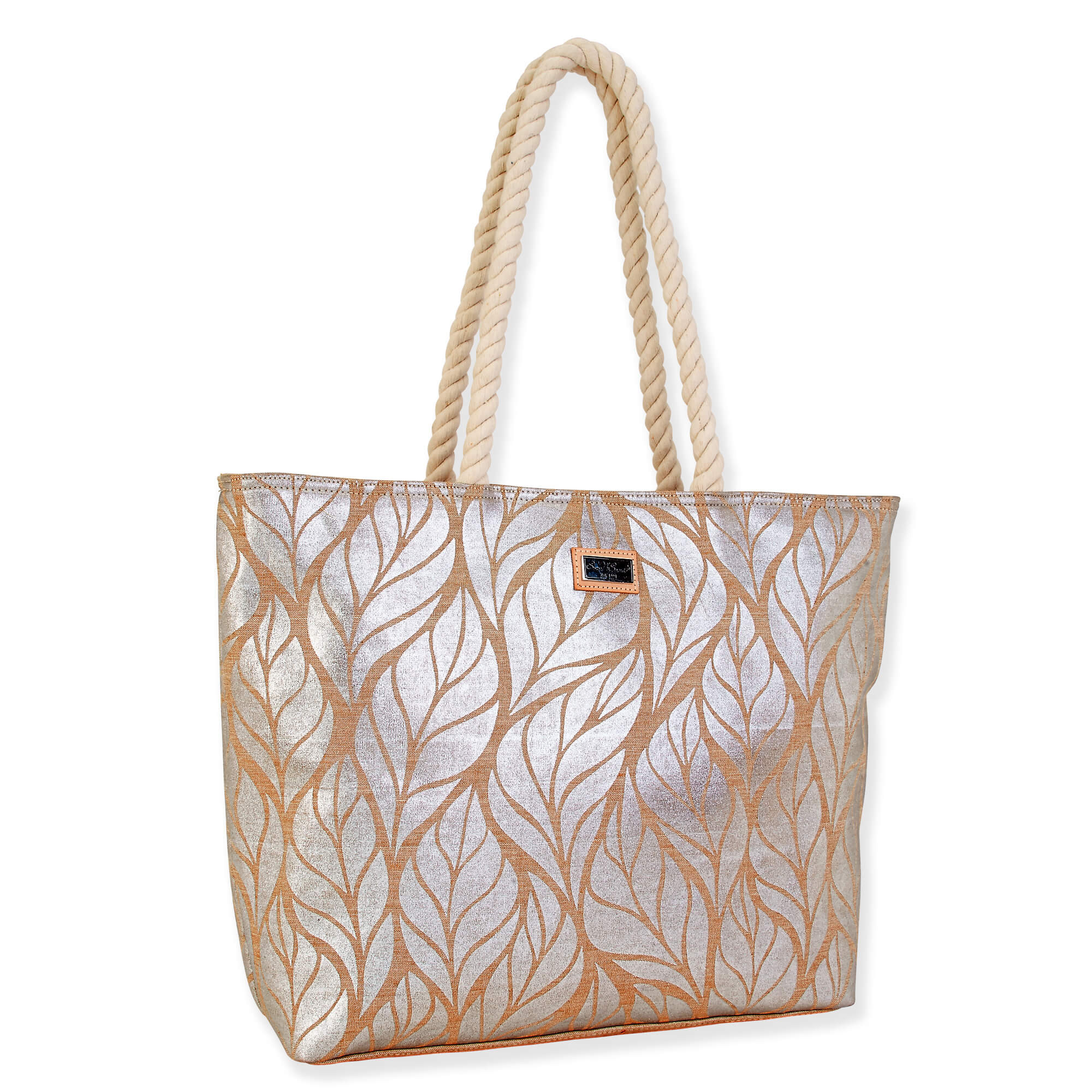 Silver - Casuals Shoulder Tote