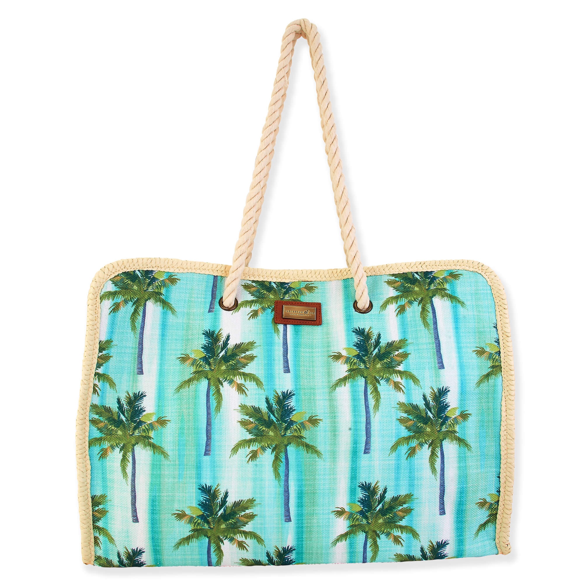 Green - Caribbean Joe Shoulder Tote
