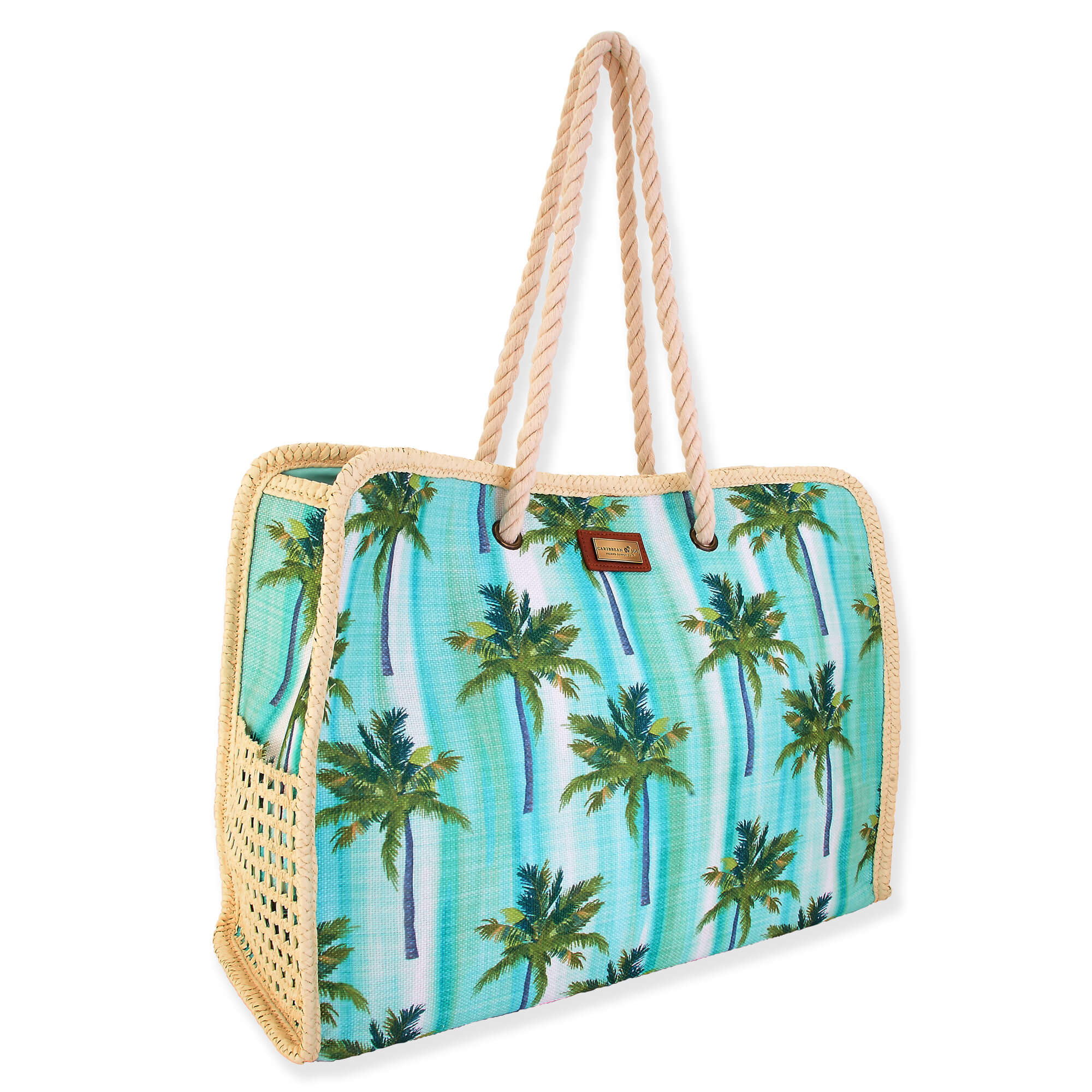 Green - Caribbean Joe Shoulder Tote