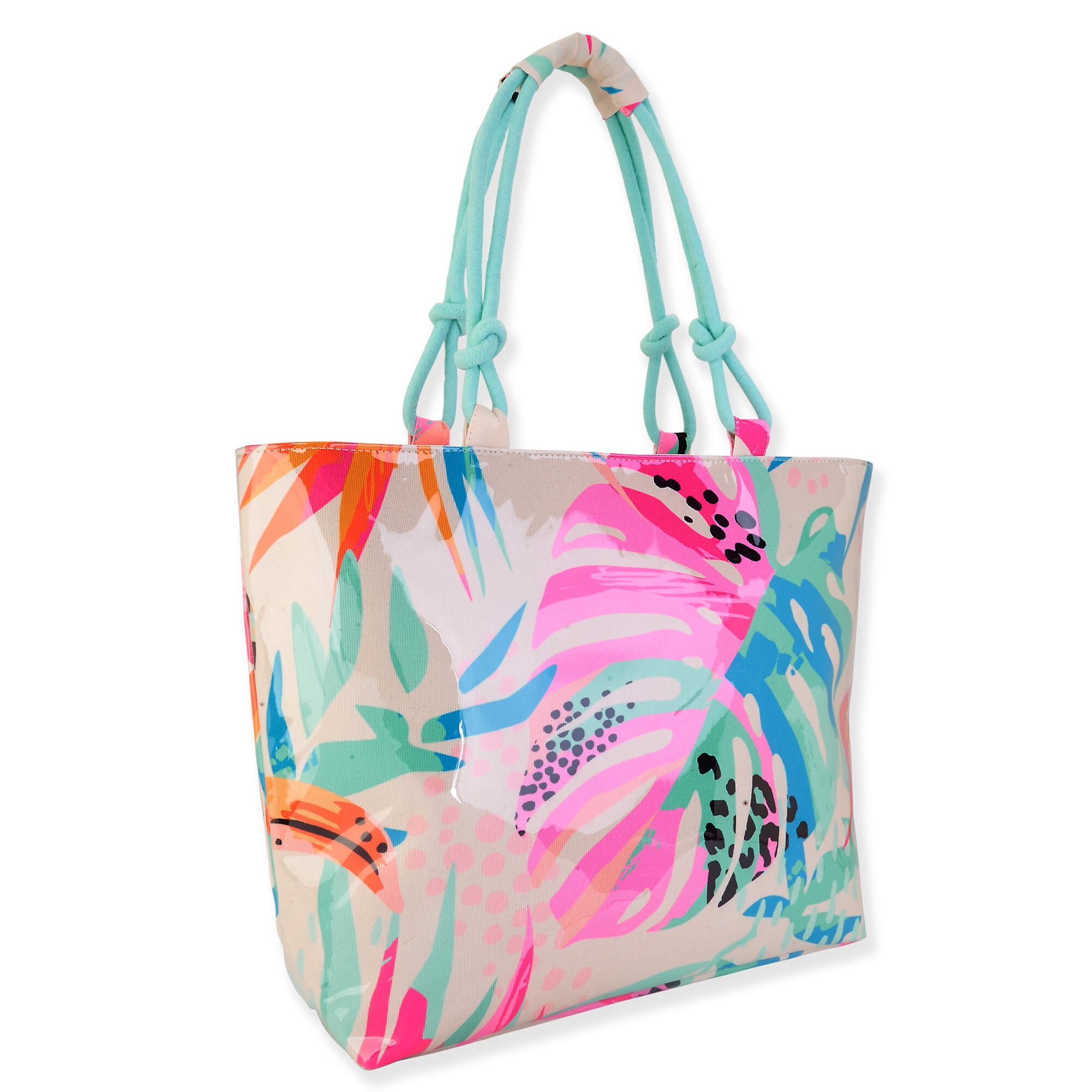 Natural - Beach Casuals Shoulder Tote