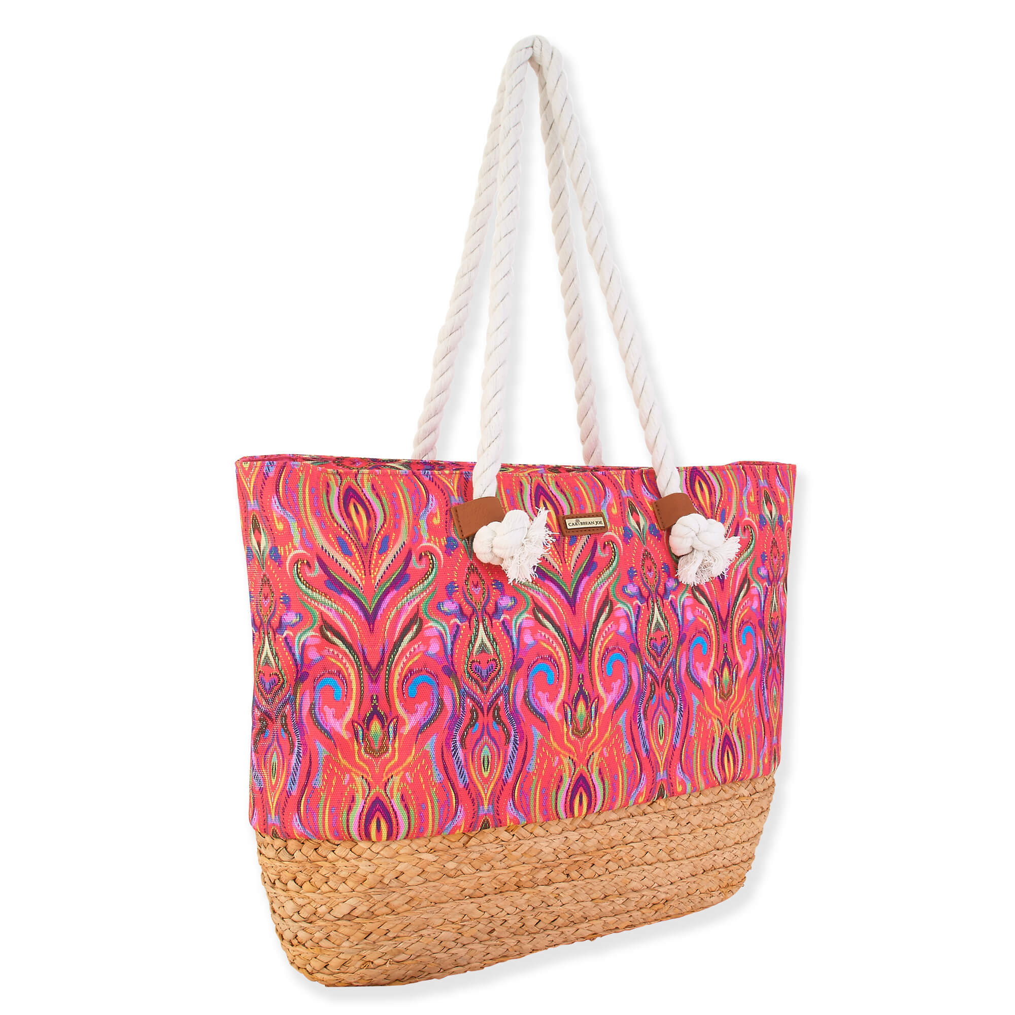 Pink - Beach Casuals Shoulder Tote
