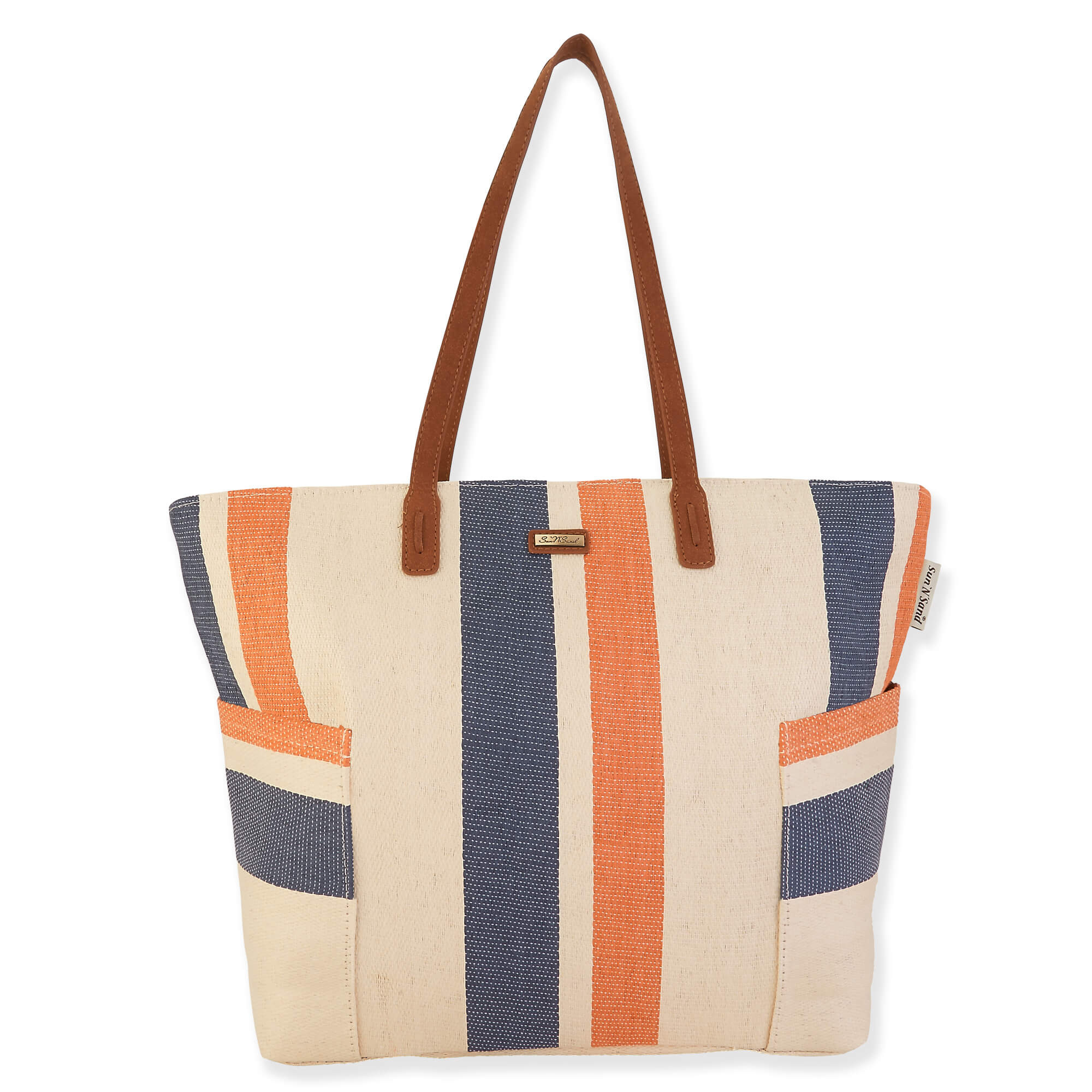 White - Beach Casuals Shoulder Tote