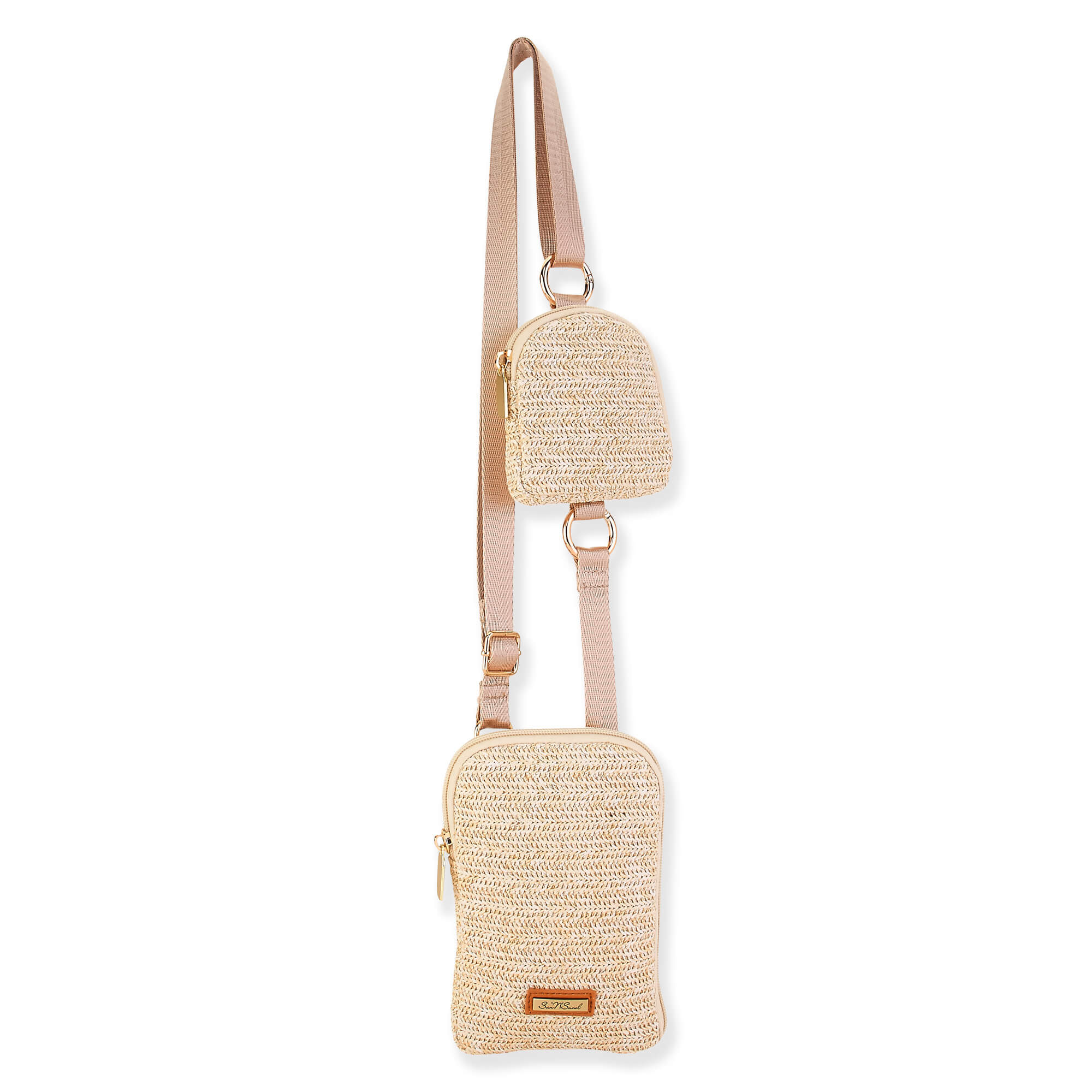 Ivory - Poly Straw Crossbody