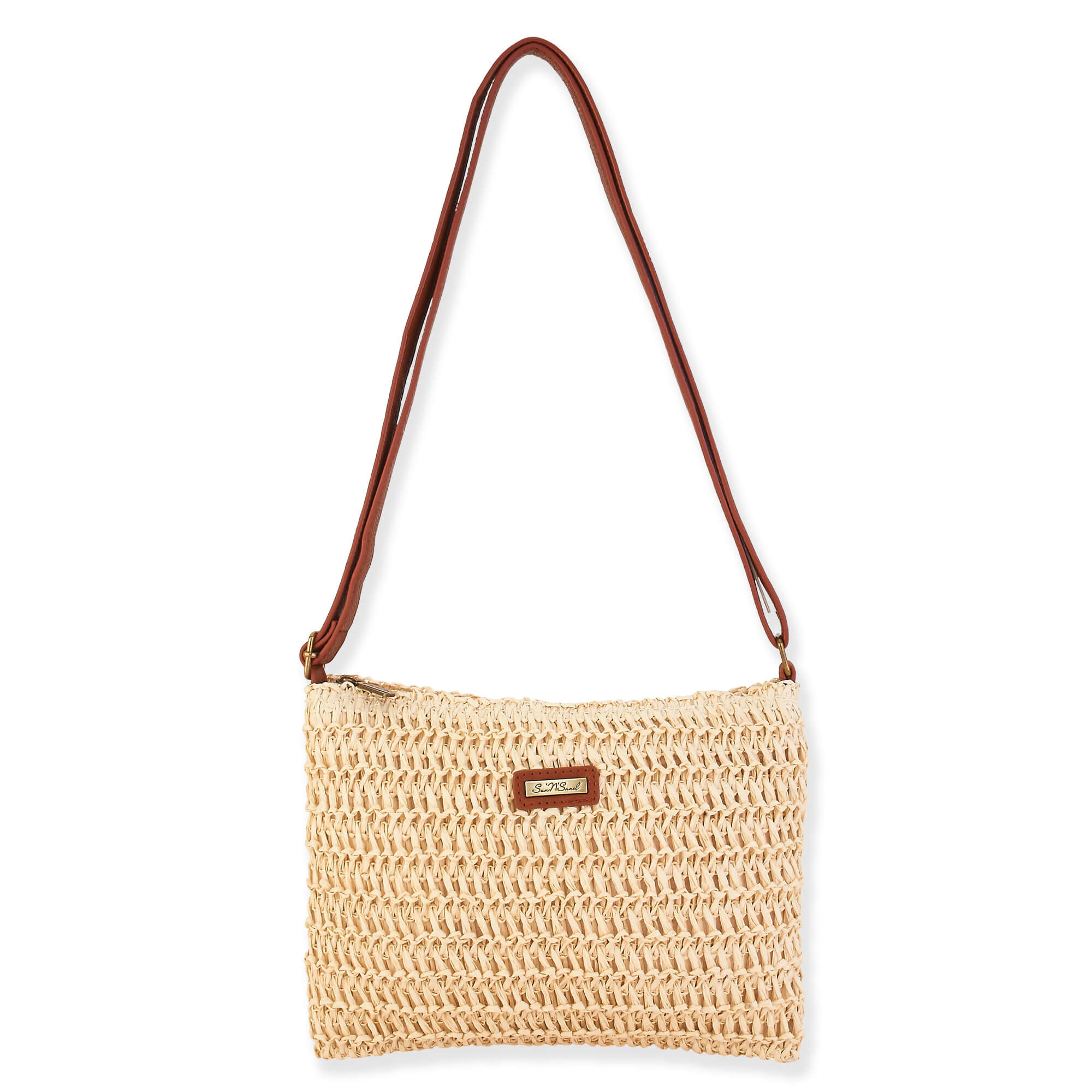 Natural - Natural Crochet Crossbody