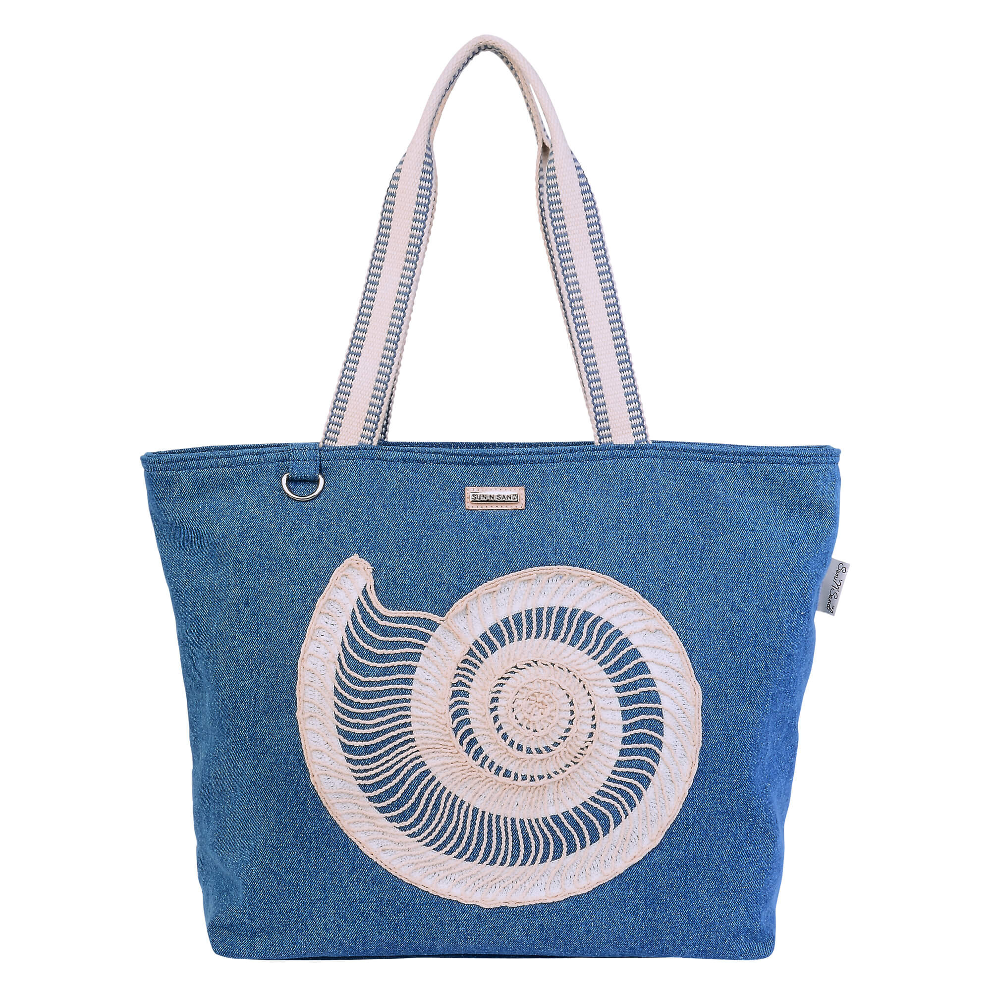Circular Shell, Shoulder Tote Emrboidered Shells | SNS6710 A