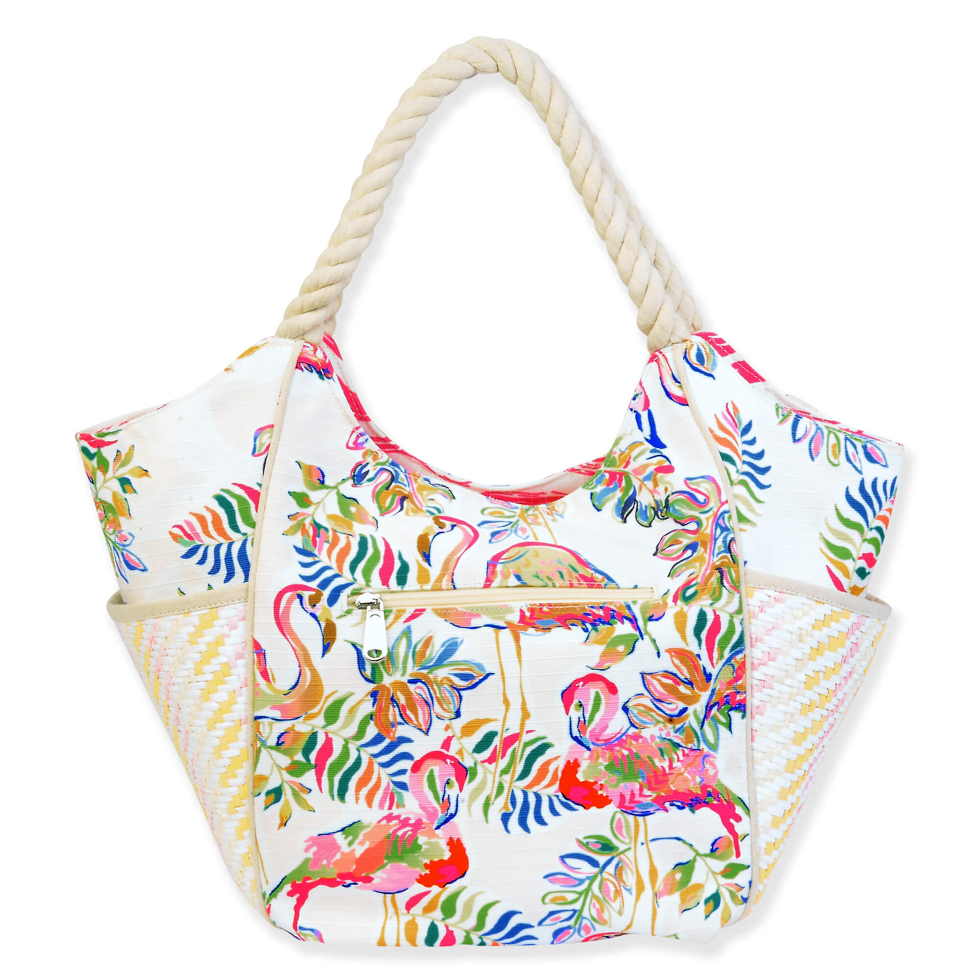Tropic Bohemian Paradise, Scoop Tote | SNS6720 | Back View