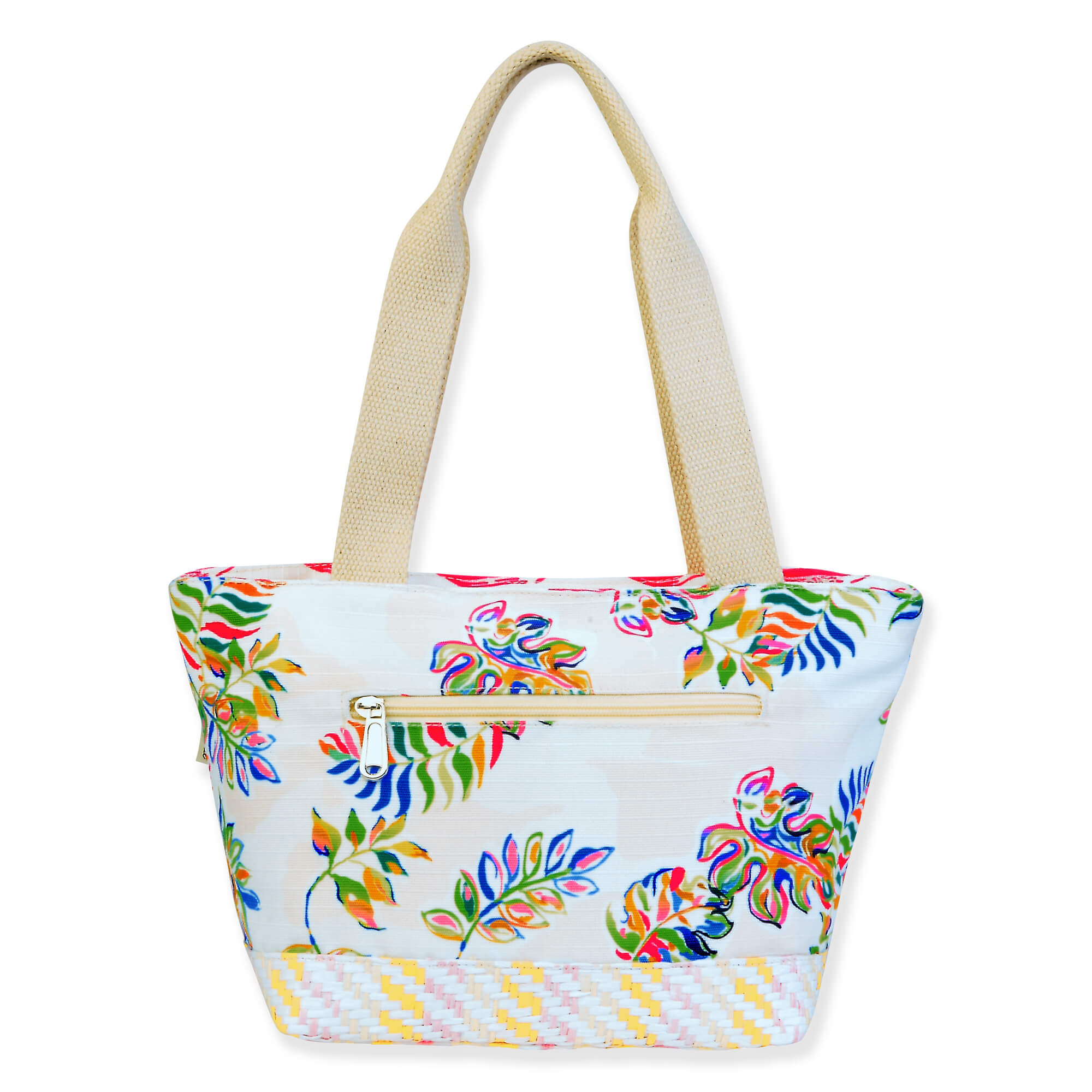 Tropic Bohemian Paradise, Medium Tote | SNS6721 | Back View